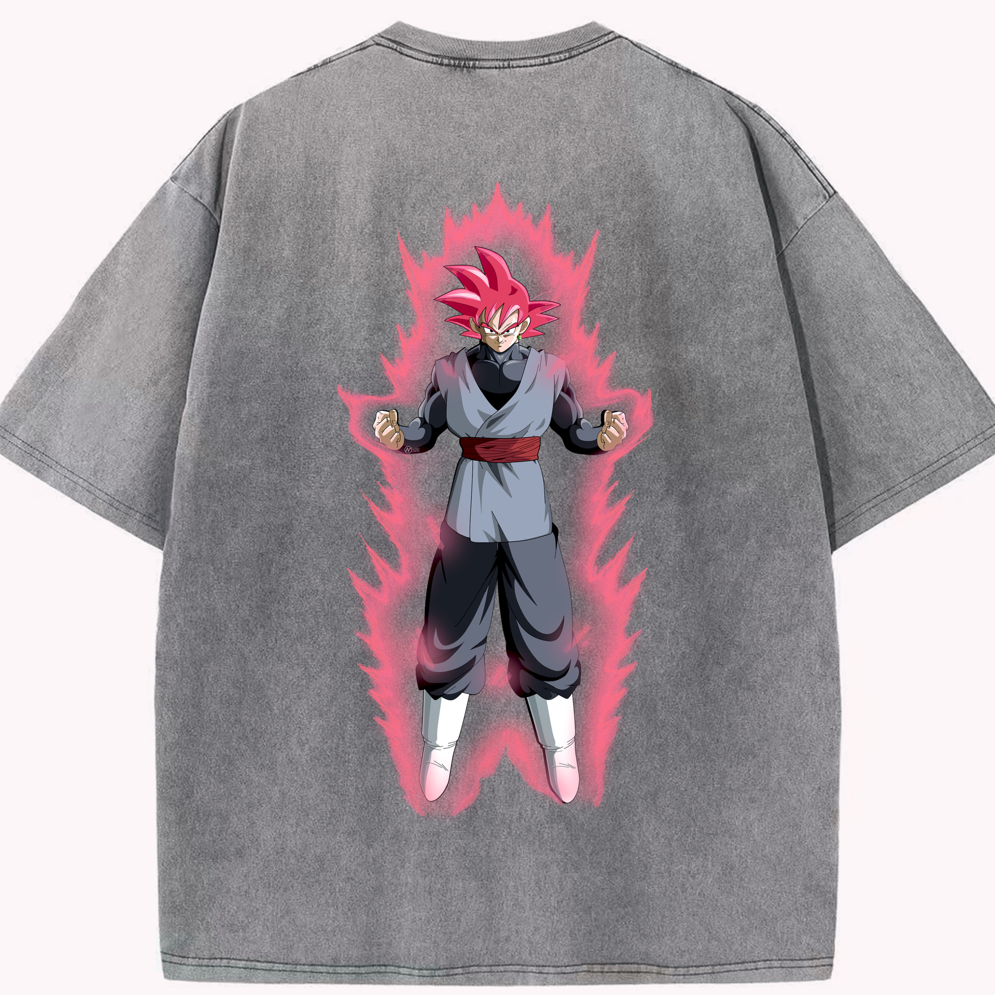 （画像用） ドラゴンボール ベジット DRAGON BALL Vegetto 綿100% ヴィンテージ風 半袖Tシャツ（背面プリント）