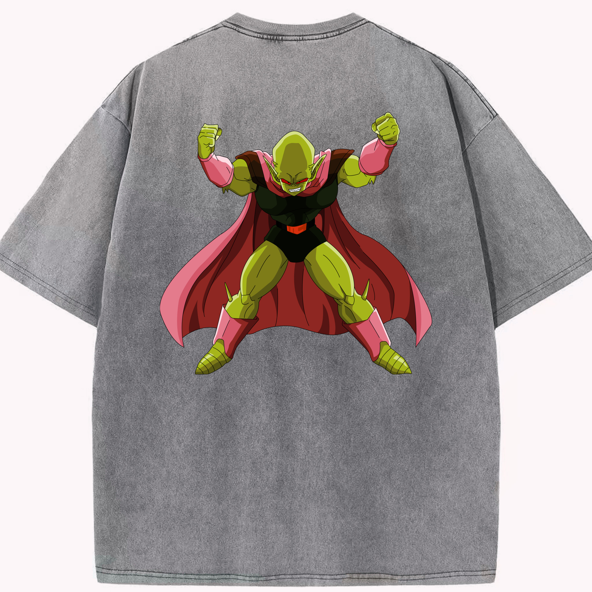 （画像用） ドラゴンボール DRAGON BALL 綿100% ヴィンテージ風 半袖Tシャツ（背面プリント）