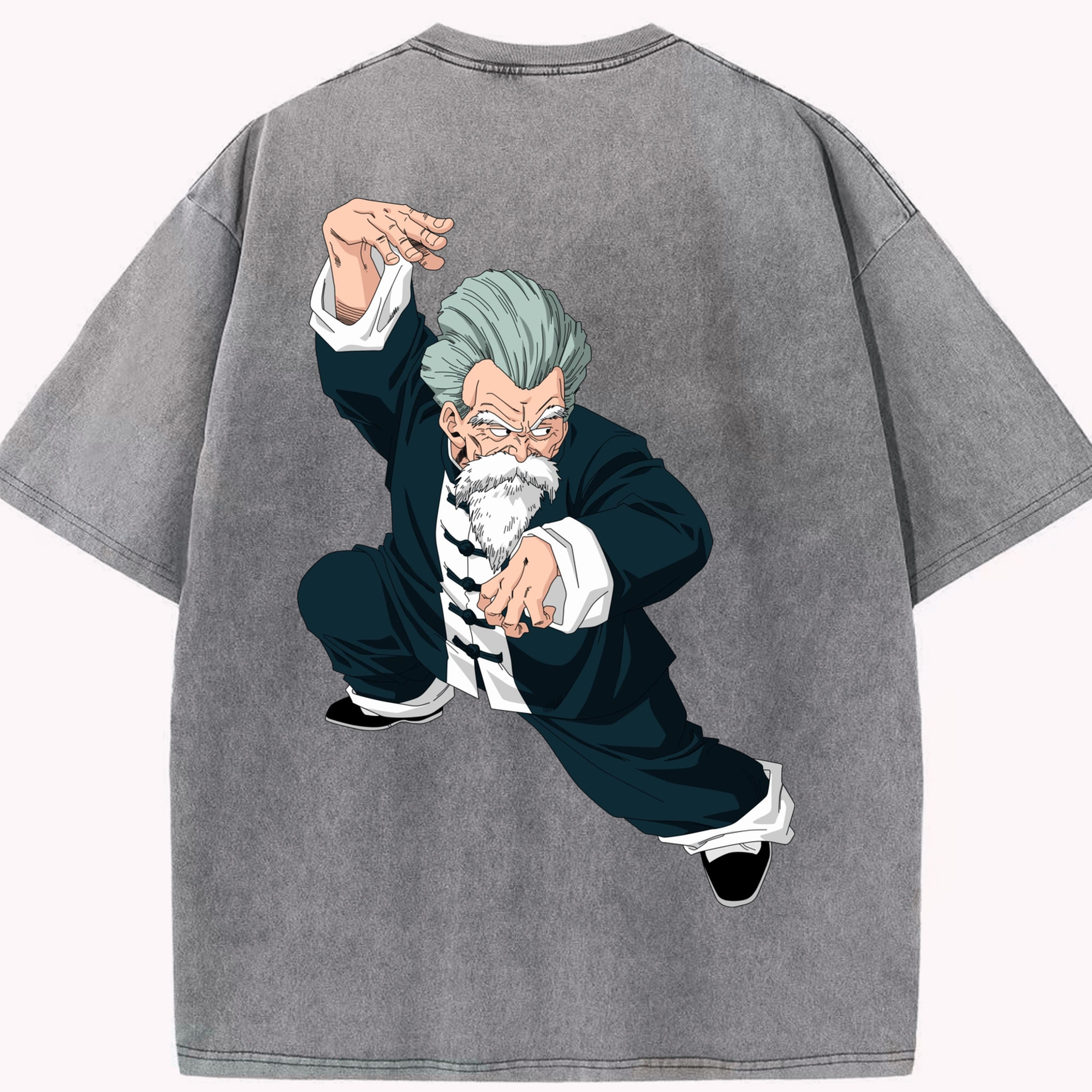 （画像用） ドラゴンボール DRAGON BALL 綿100% ヴィンテージ風 半袖Tシャツ（背面プリント）