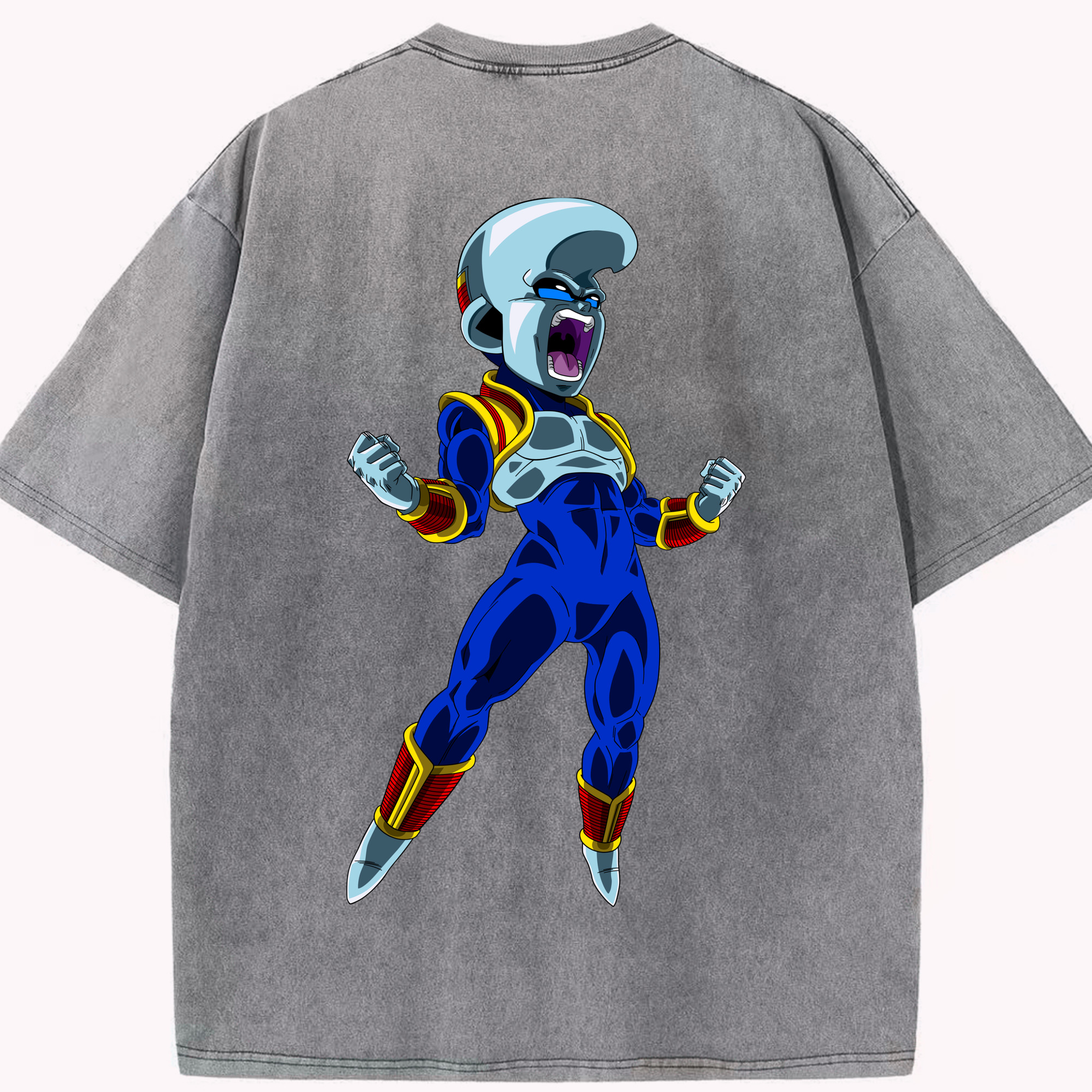 （画像用） ドラゴンボール DRAGON BALL 綿100% ヴィンテージ風 半袖Tシャツ（背面プリント）