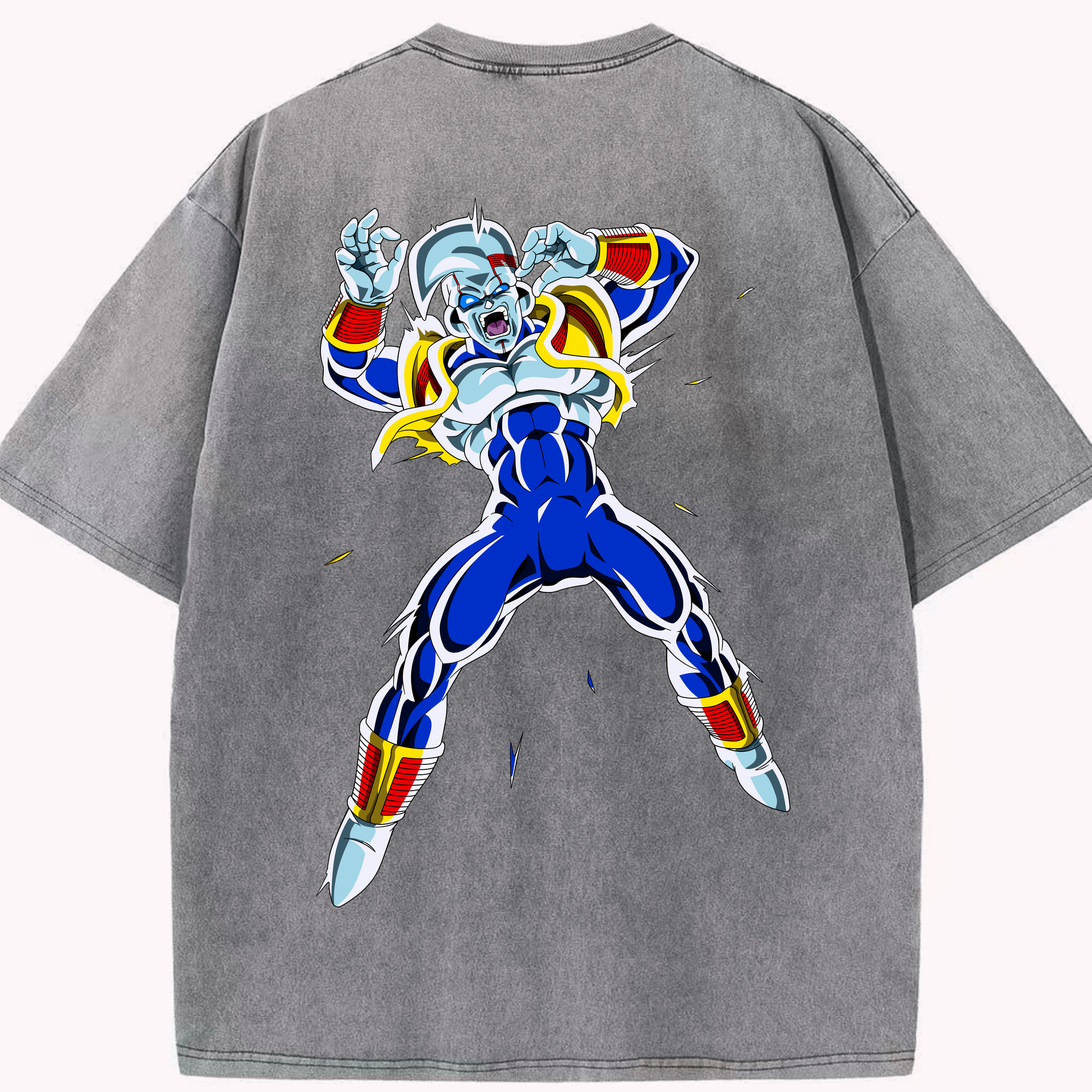 （画像用） ドラゴンボール DRAGON BALL 綿100% ヴィンテージ風 半袖Tシャツ（背面プリント）