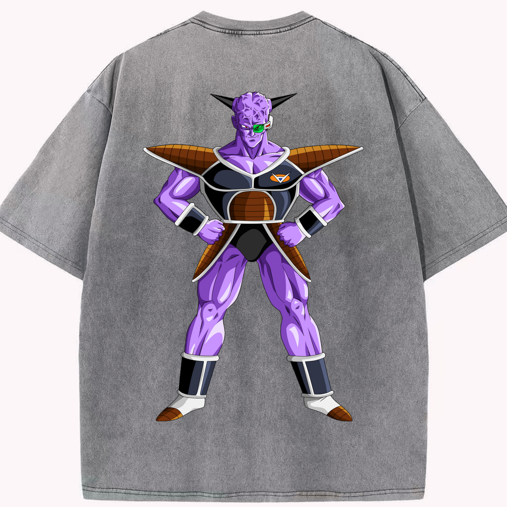 （画像用） ドラゴンボール DRAGON BALL 綿100% ヴィンテージ風 半袖Tシャツ（背面プリント）
