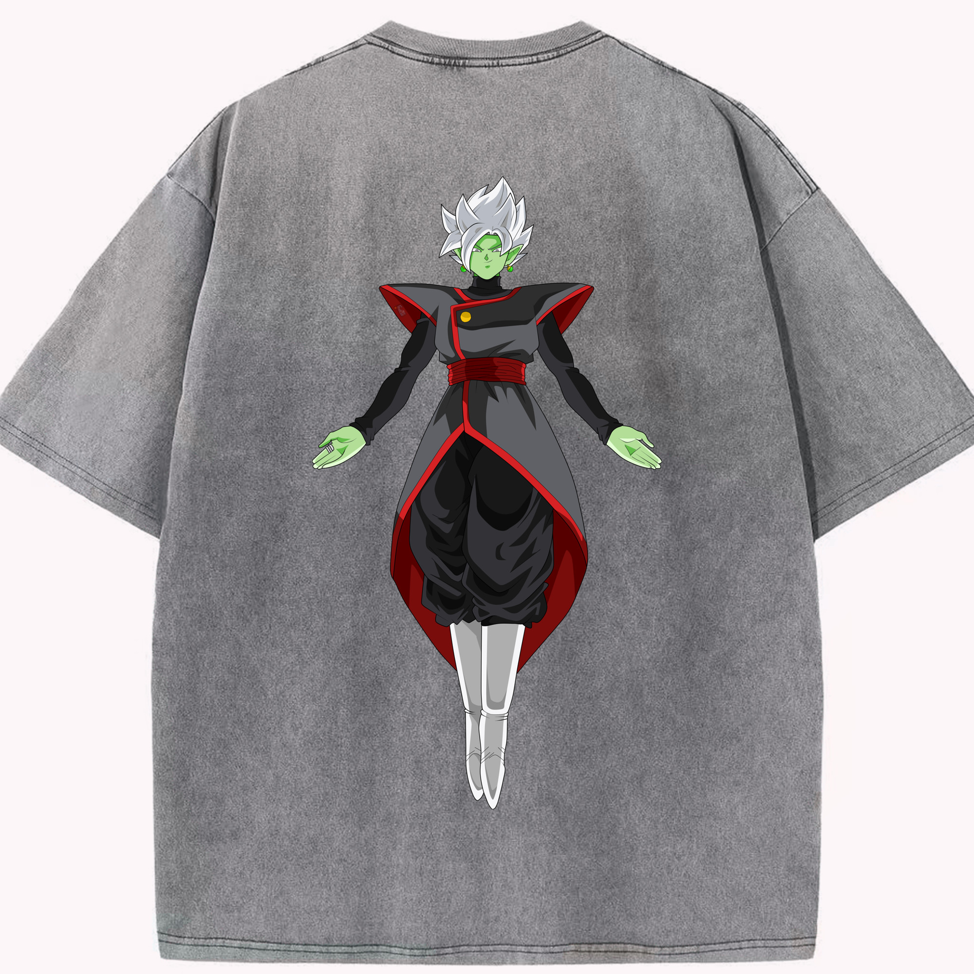 （画像用） ドラゴンボール DRAGON BALL 綿100% ヴィンテージ風 半袖Tシャツ（背面プリント）