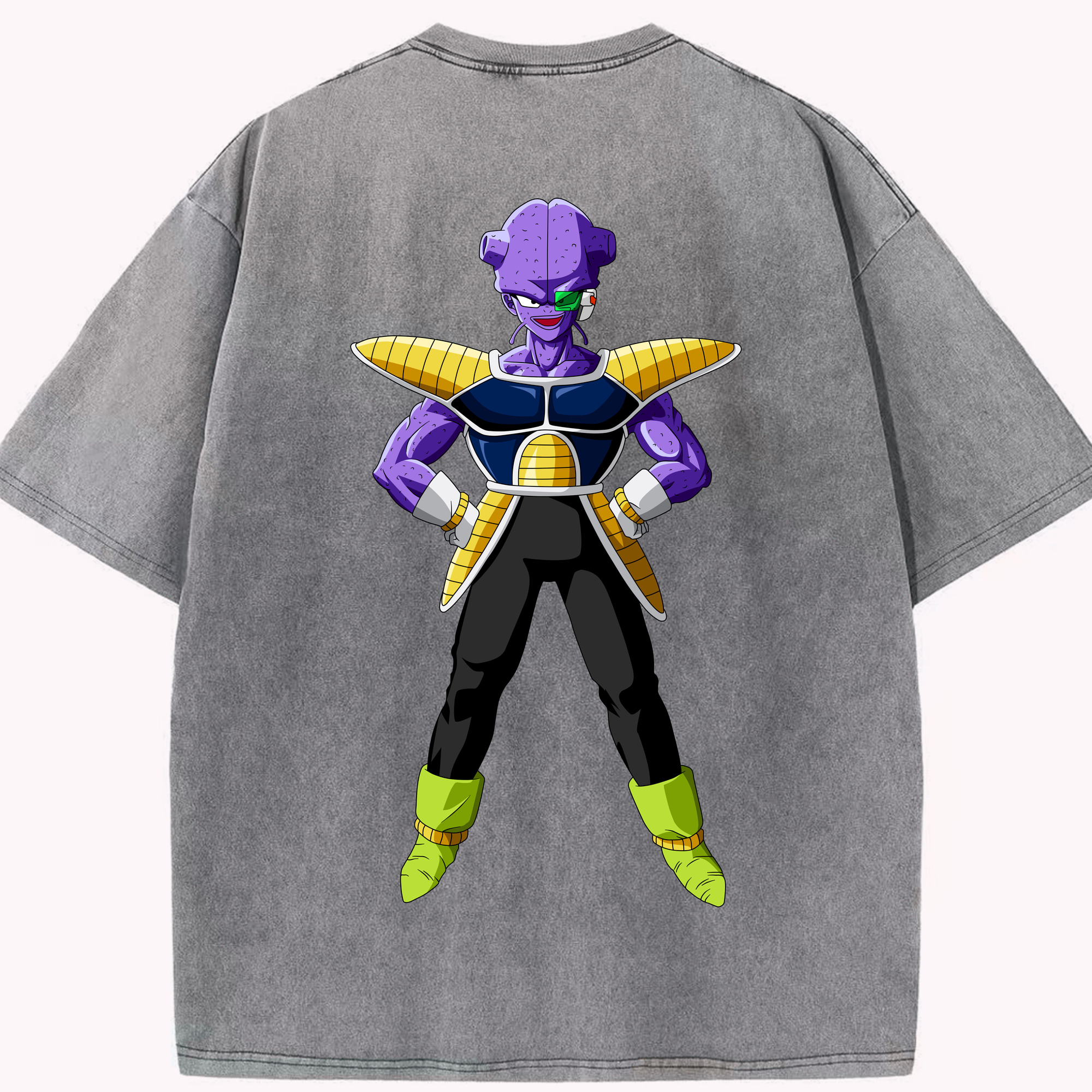 （画像用） ドラゴンボール DRAGON BALL 綿100% ヴィンテージ風 半袖Tシャツ（背面プリント）