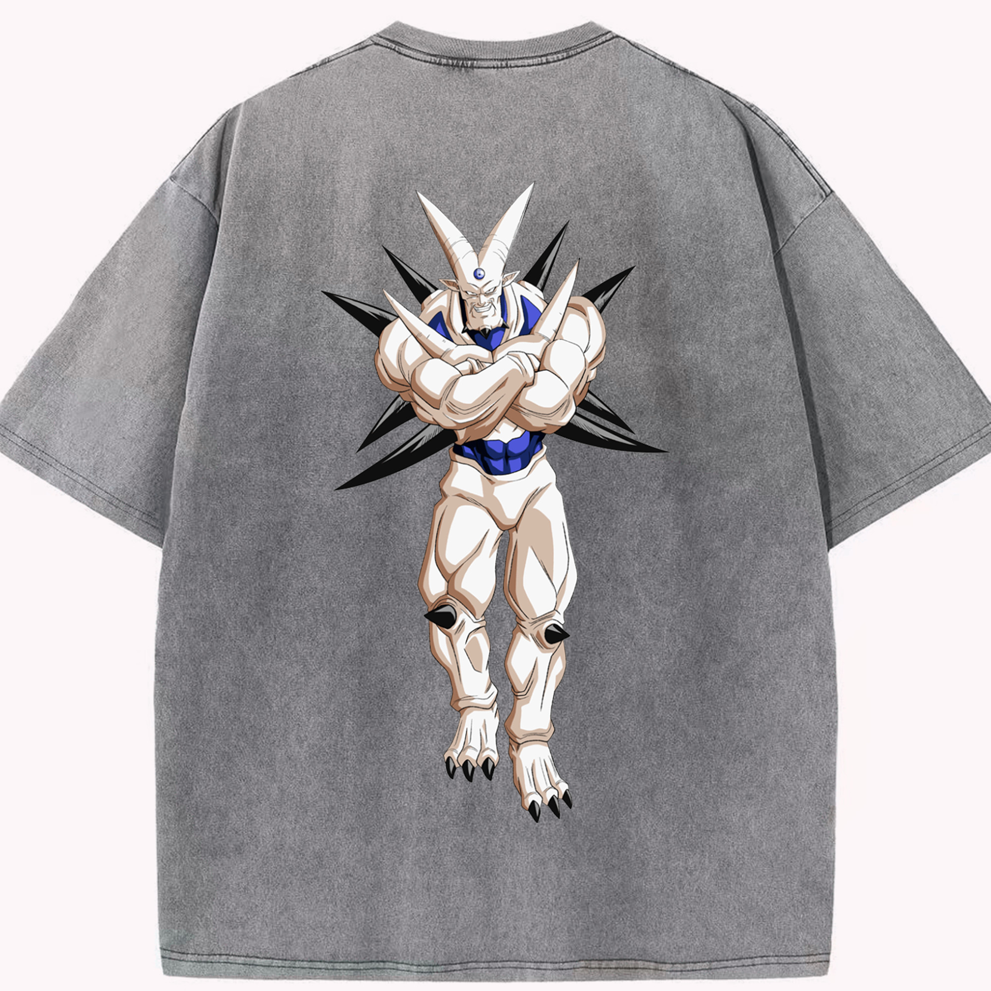 （画像用） ドラゴンボール DRAGON BALL 綿100% ヴィンテージ風 半袖Tシャツ（背面プリント）
