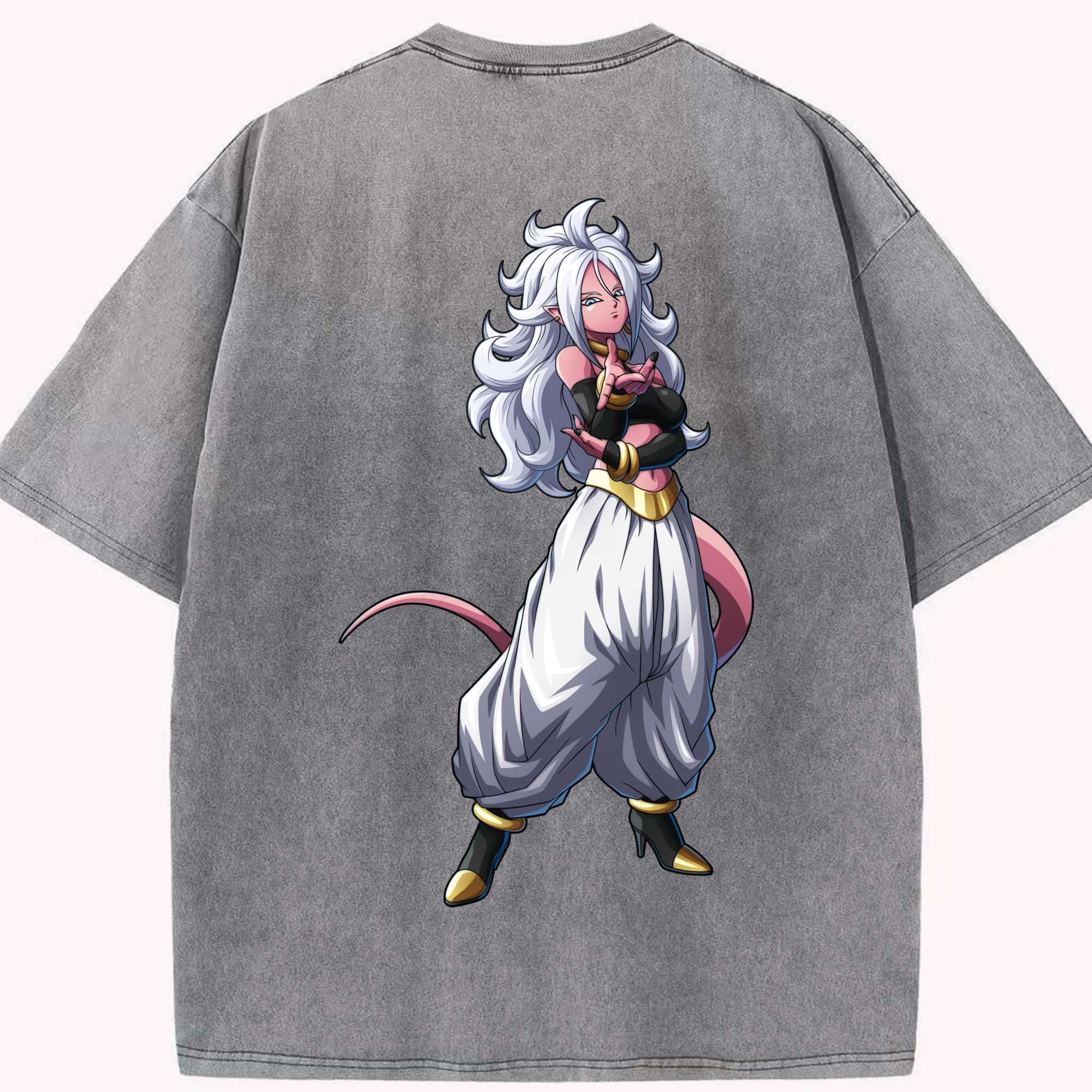 （画像用） ドラゴンボール DRAGON BALL 綿100% ヴィンテージ風 半袖Tシャツ（背面プリント）