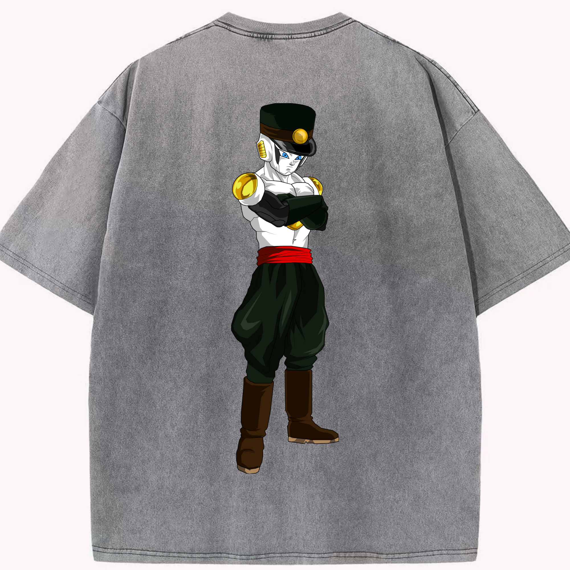 （画像用） ドラゴンボール DRAGON BALL 綿100% ヴィンテージ風 半袖Tシャツ（背面プリント）