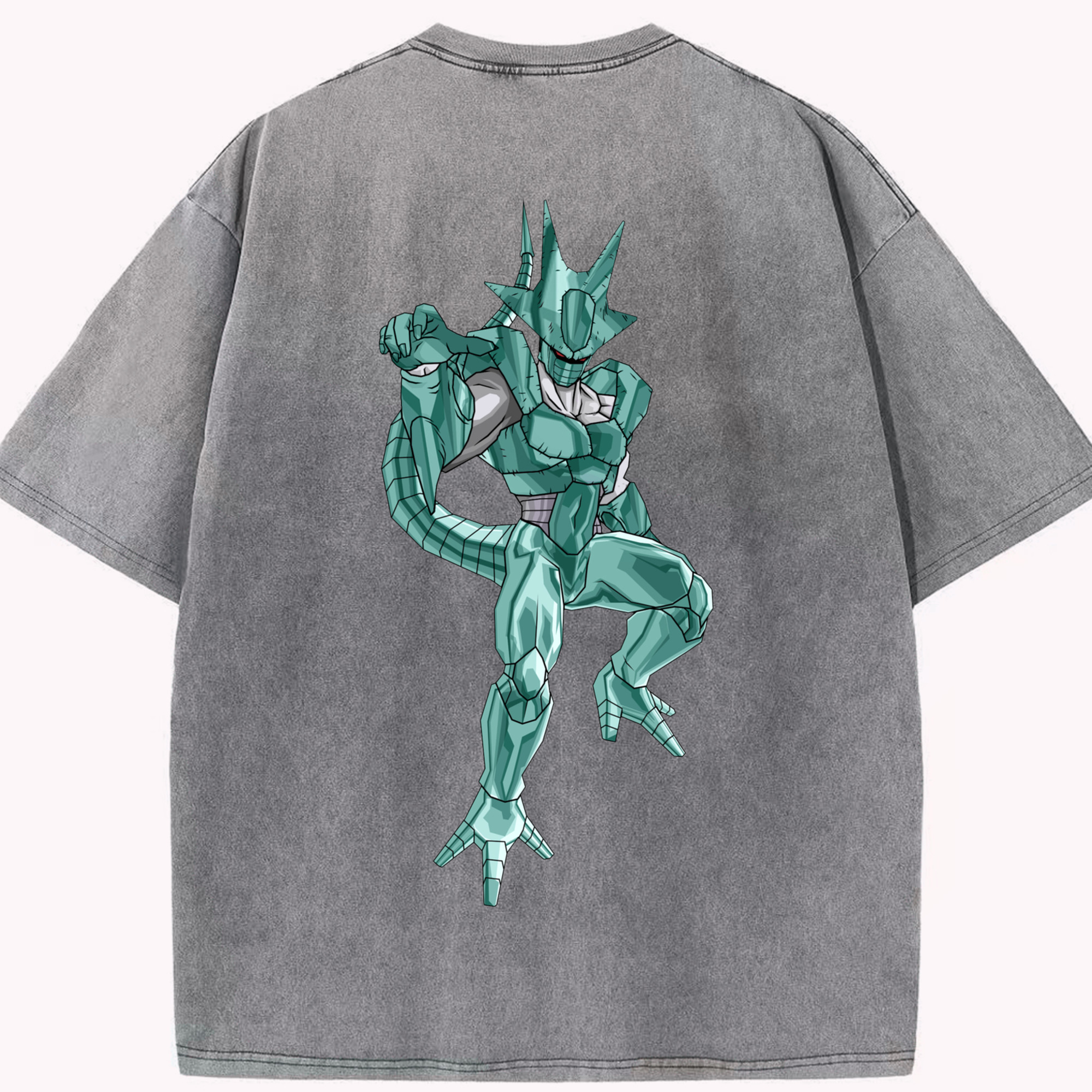 （画像用） ドラゴンボール DRAGON BALL 綿100% ヴィンテージ風 半袖Tシャツ（背面プリント）