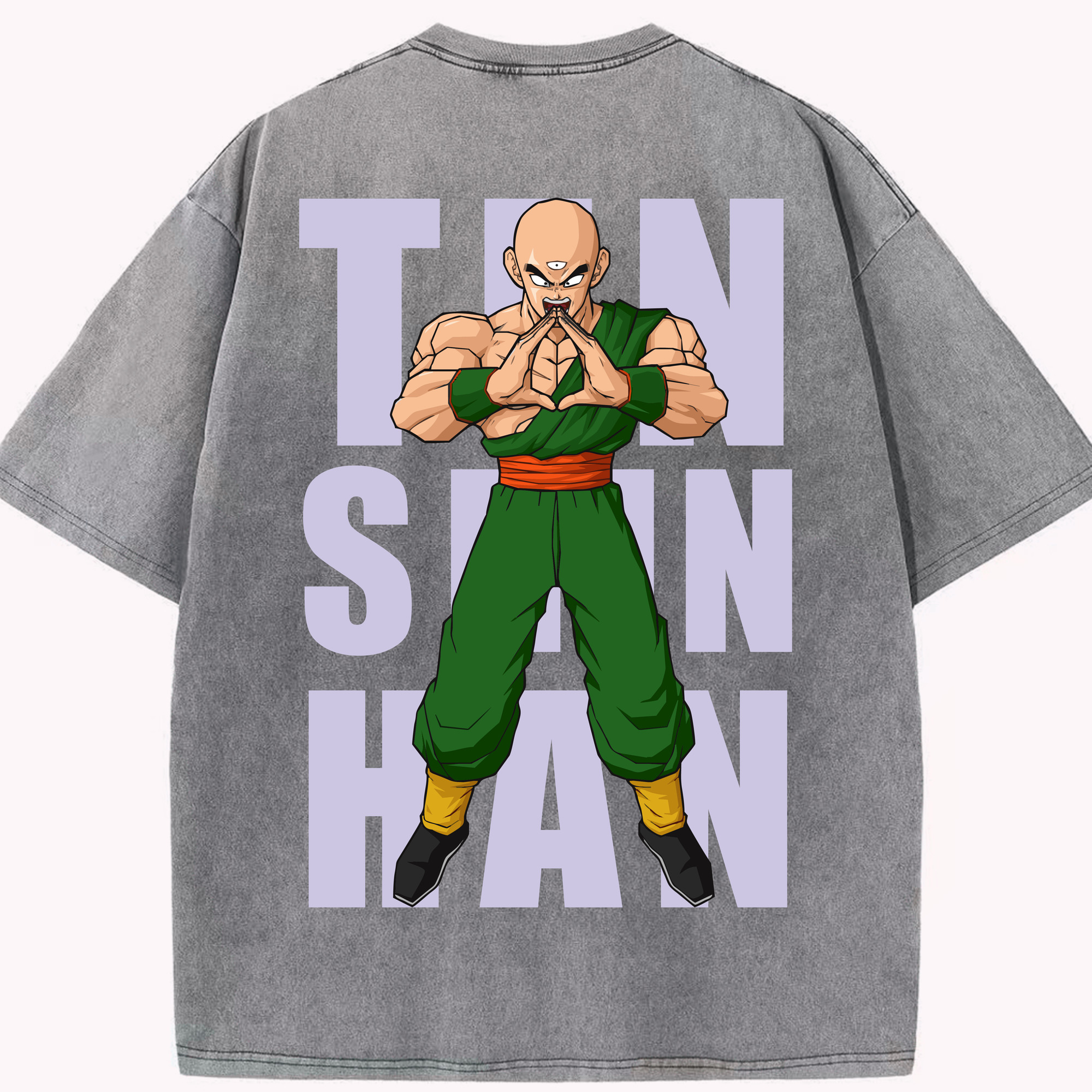 （画像用） ドラゴンボール DRAGON BALL 綿100% ヴィンテージ風 半袖Tシャツ（背面プリント）