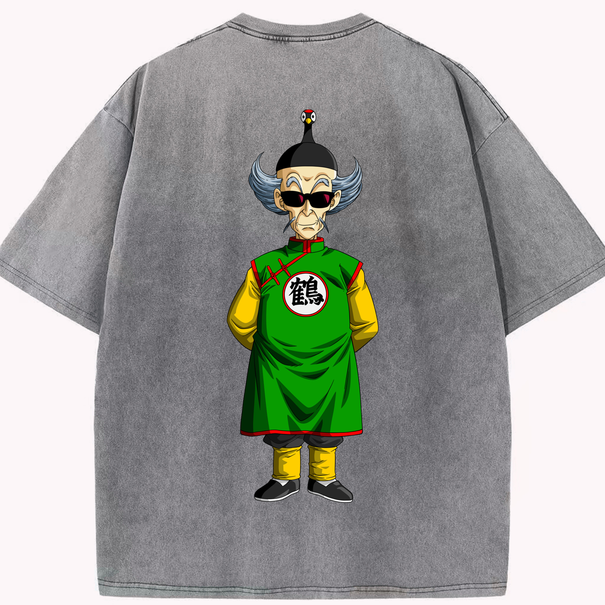 （画像用） ドラゴンボール DRAGON BALL 綿100% ヴィンテージ風 半袖Tシャツ（背面プリント）