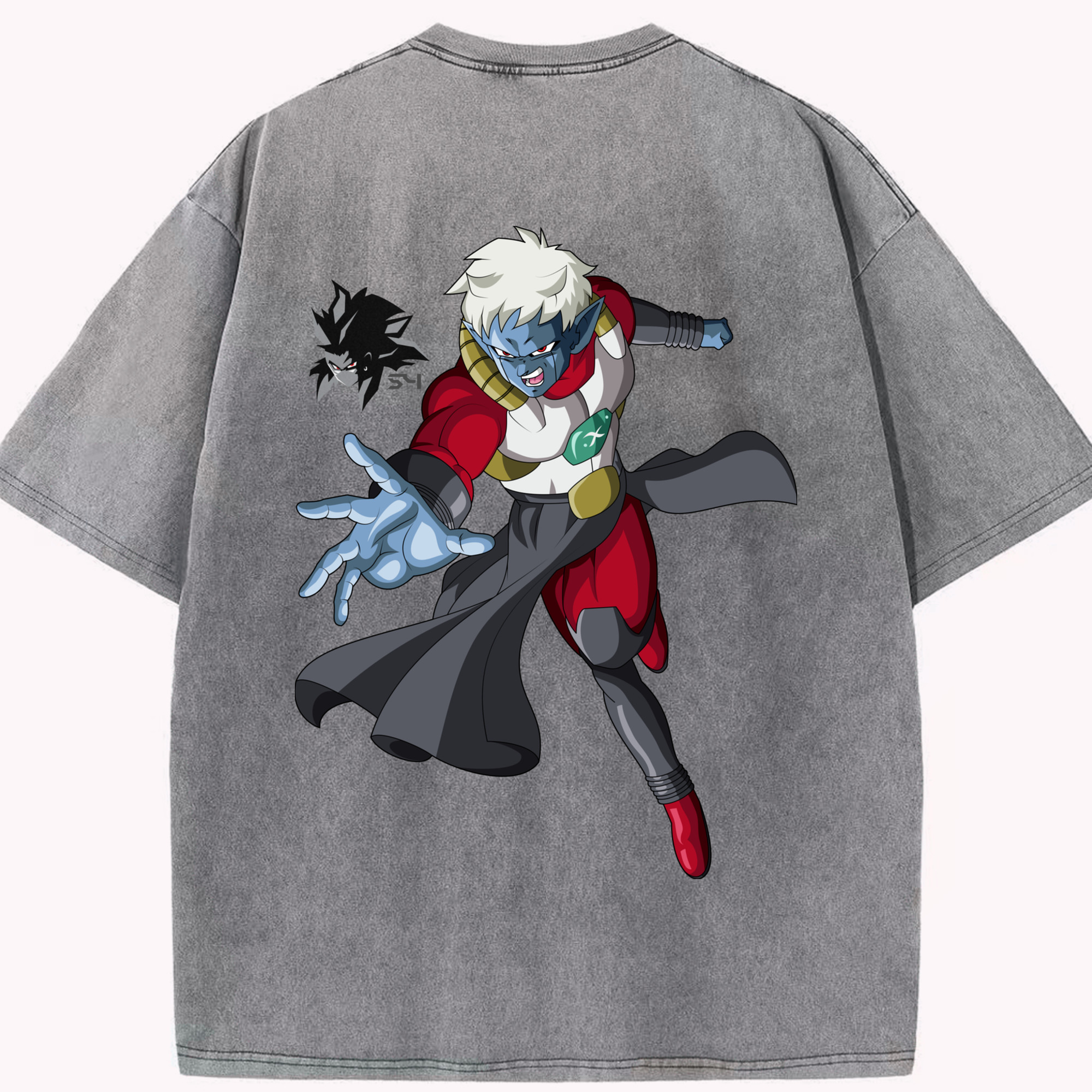 （画像用） ドラゴンボール DRAGON BALL 綿100% ヴィンテージ風 半袖Tシャツ（背面プリント）