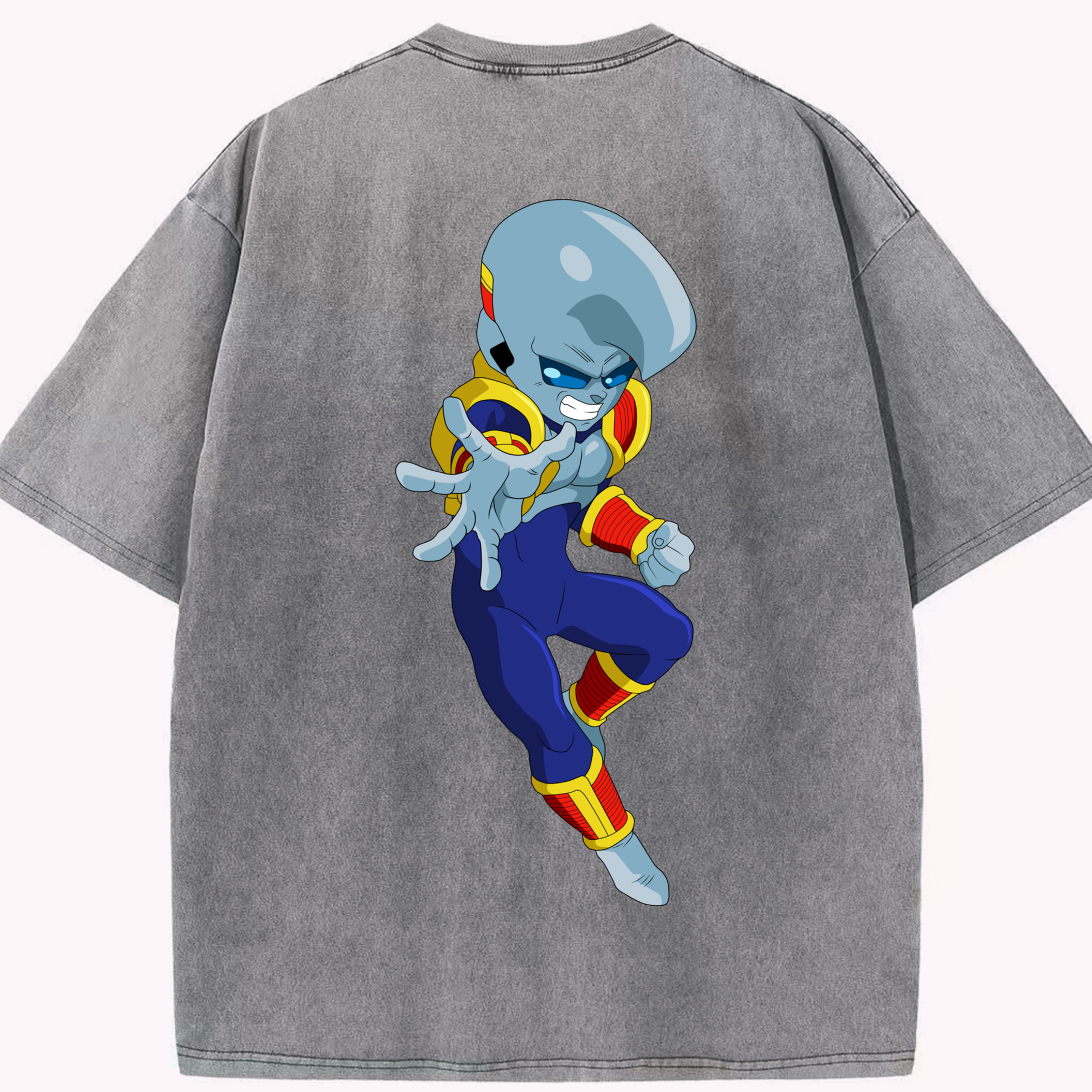 （画像用） ドラゴンボール DRAGON BALL 綿100% ヴィンテージ風 半袖Tシャツ（背面プリント）
