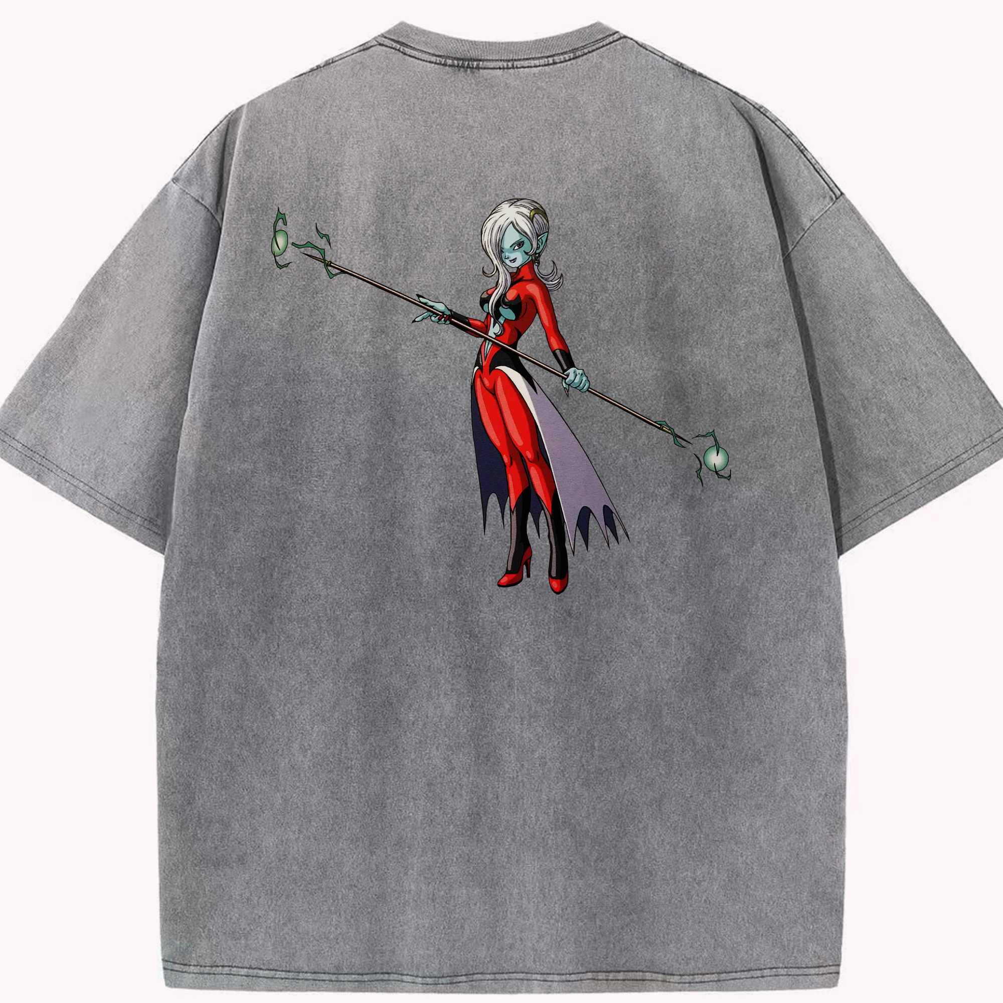 （画像用） ドラゴンボール DRAGON BALL 綿100% ヴィンテージ風 半袖Tシャツ（背面プリント）