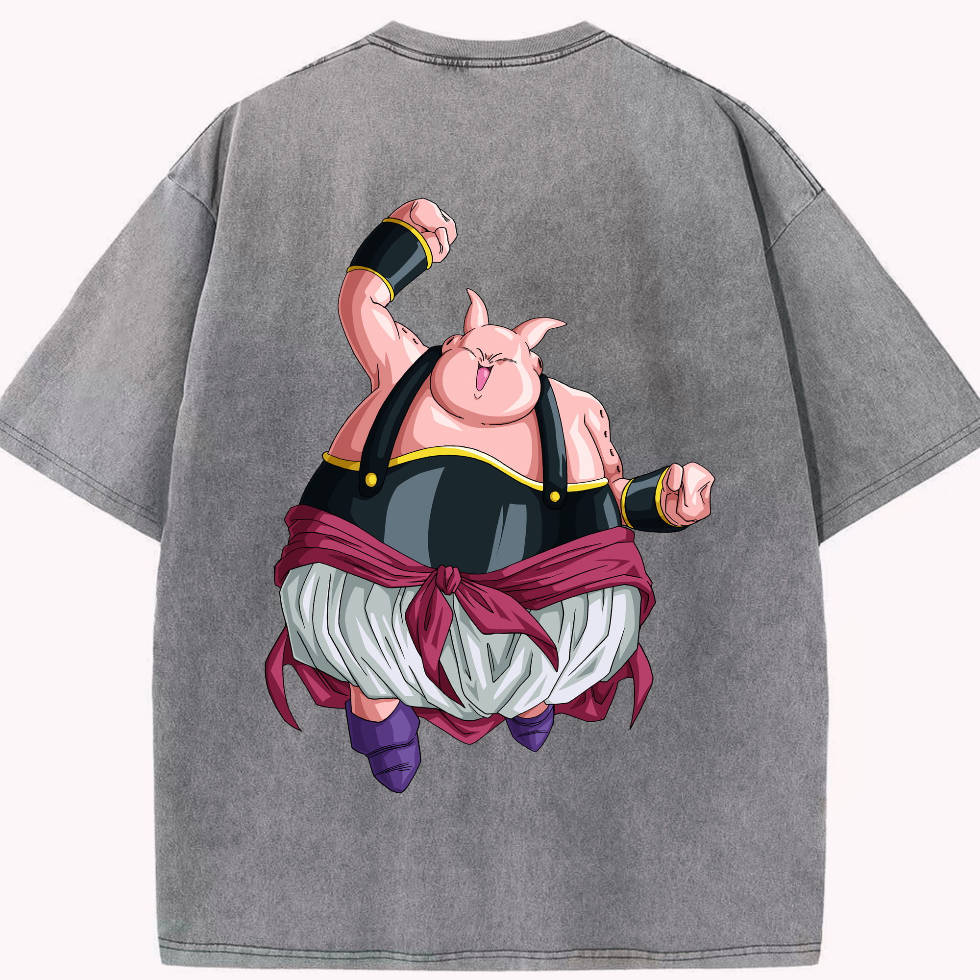 （画像用） ドラゴンボール DRAGON BALL 綿100% ヴィンテージ風 半袖Tシャツ（背面プリント）