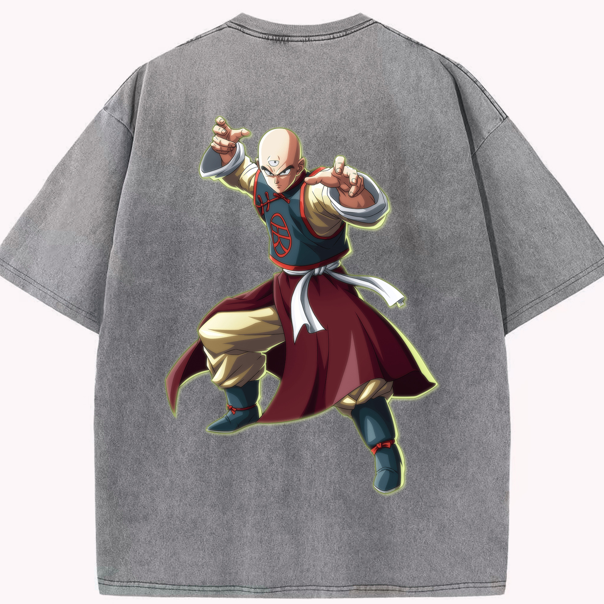 （画像用） ドラゴンボール DRAGON BALL 綿100% ヴィンテージ風 半袖Tシャツ（背面プリント）