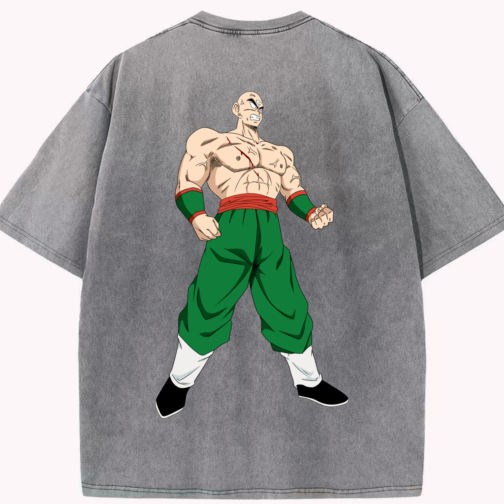 （画像用） ドラゴンボール DRAGON BALL 綿100% ヴィンテージ風 半袖Tシャツ（背面プリント）