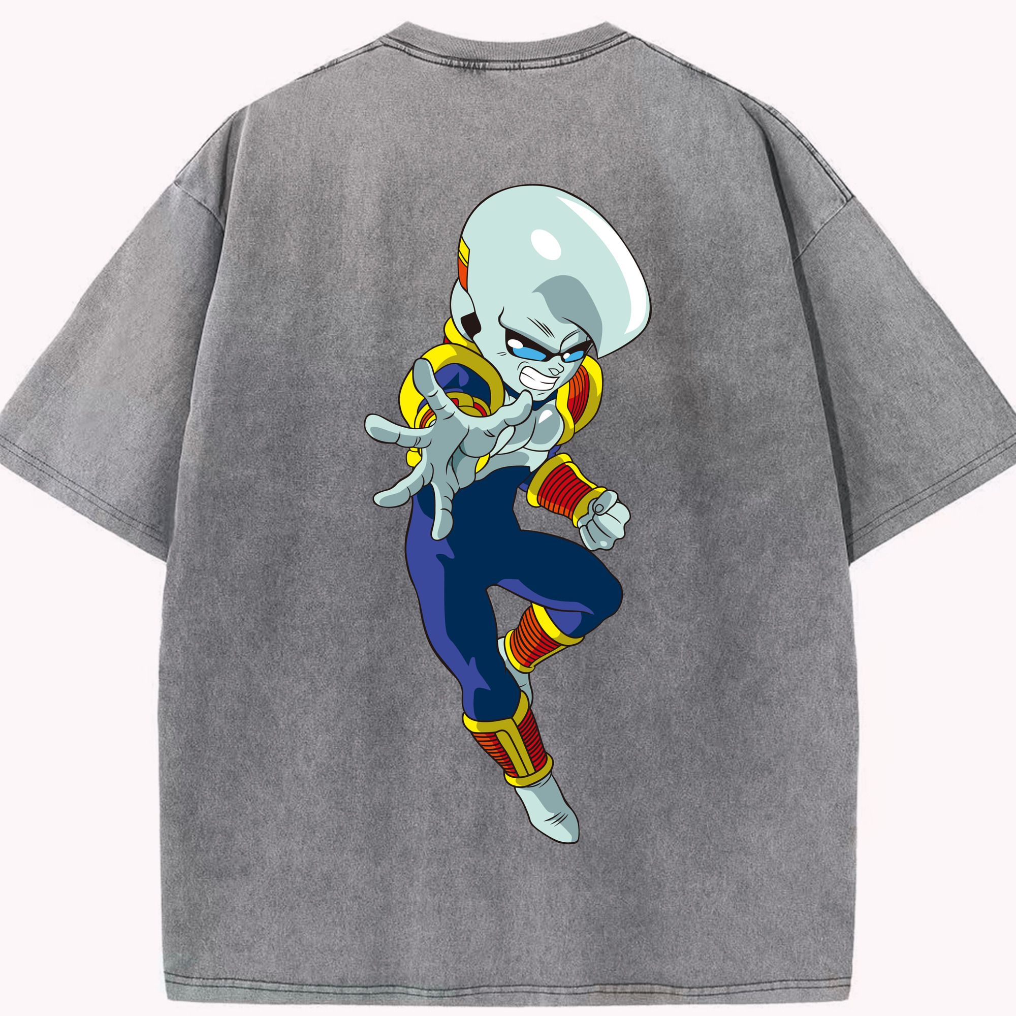 （画像用） ドラゴンボール DRAGON BALL 綿100% ヴィンテージ風 半袖Tシャツ（背面プリント）