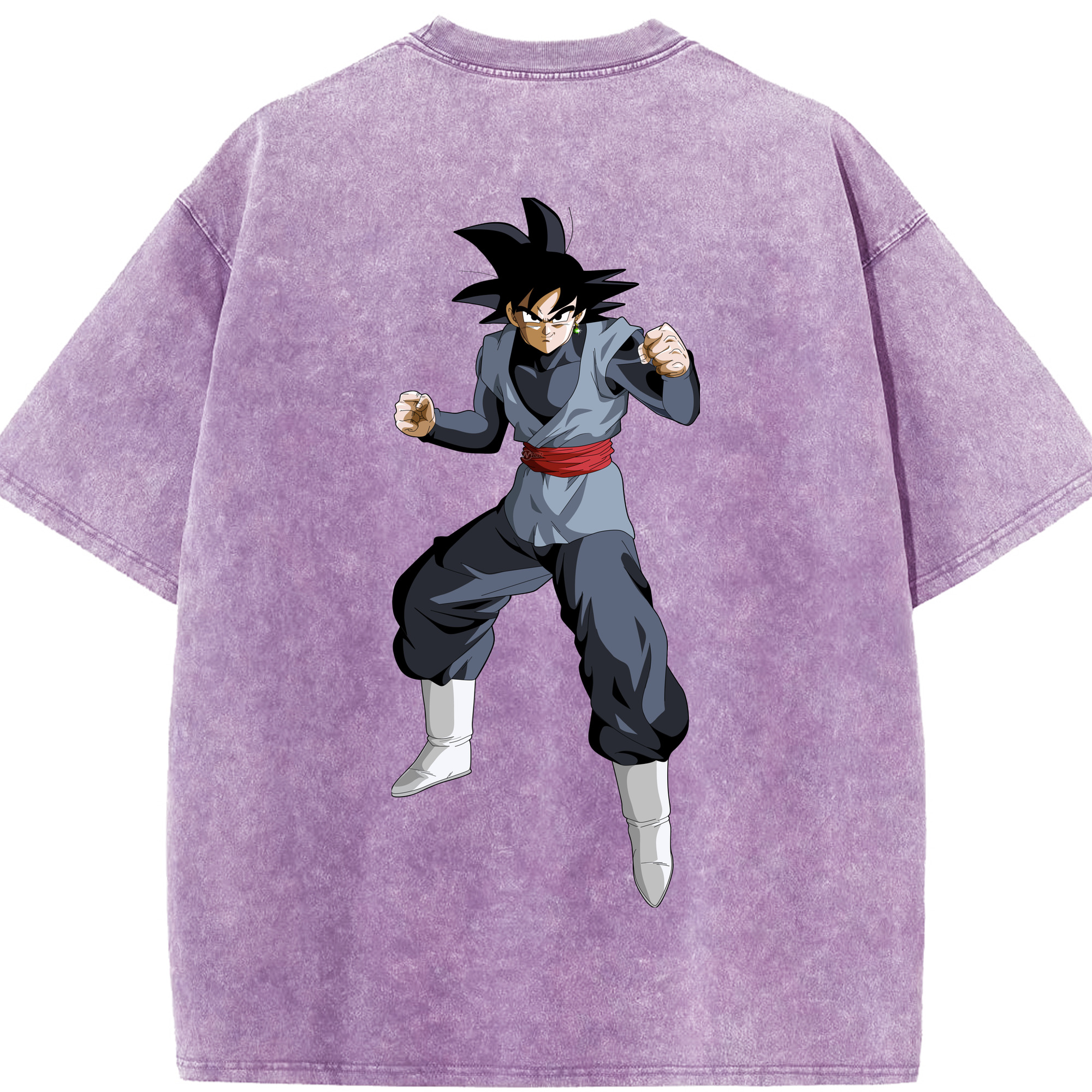 （画像用） ドラゴンボール ベジータ四世（Bejīta Yonsei）DRAGON BALL Vegeta IV 綿100% ヴィンテージ風 半袖Tシャツ（背面プリント）