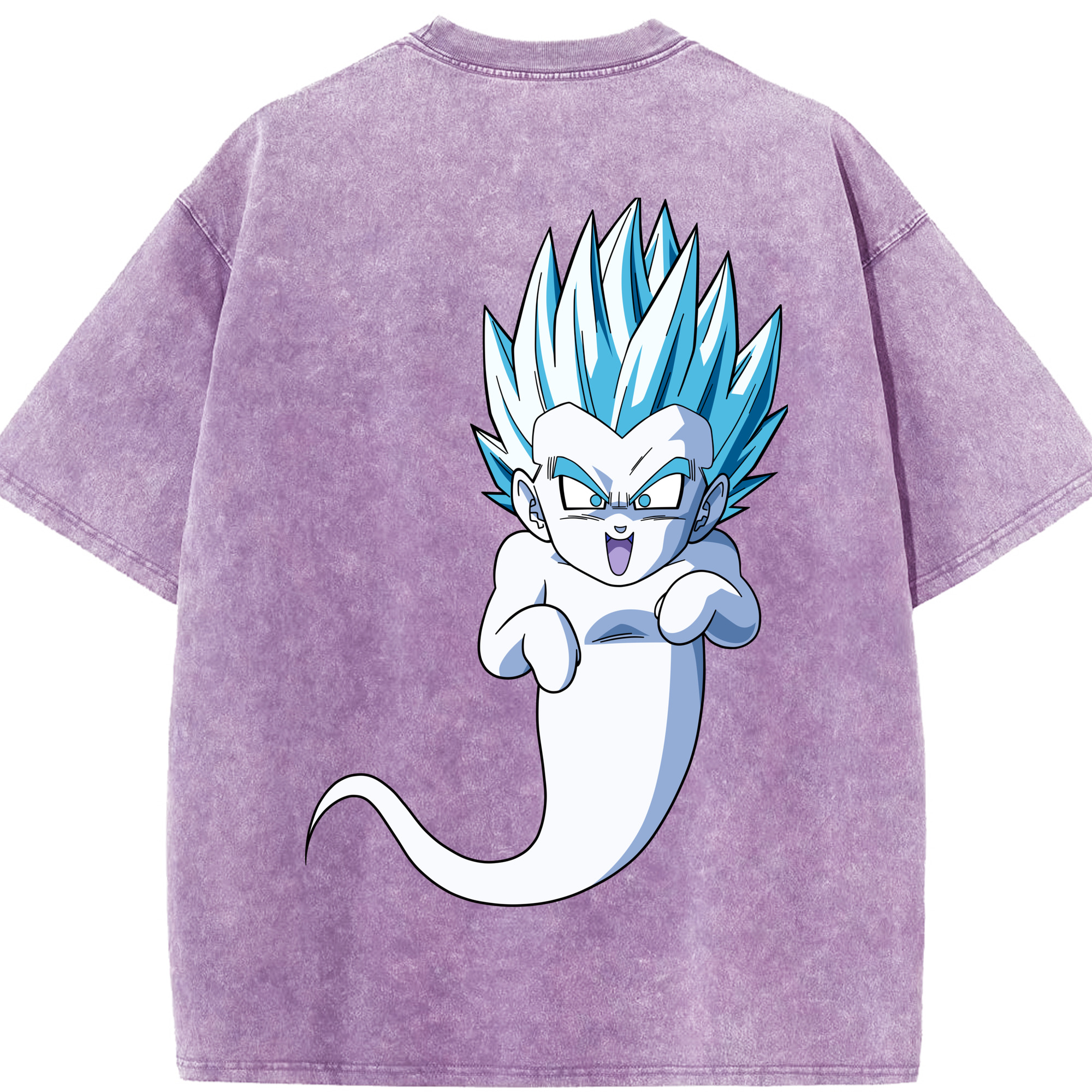 （画像用） ドラゴンボール ベジット DRAGON BALL Vegetto 綿100% ヴィンテージ風 半袖Tシャツ（背面プリント）