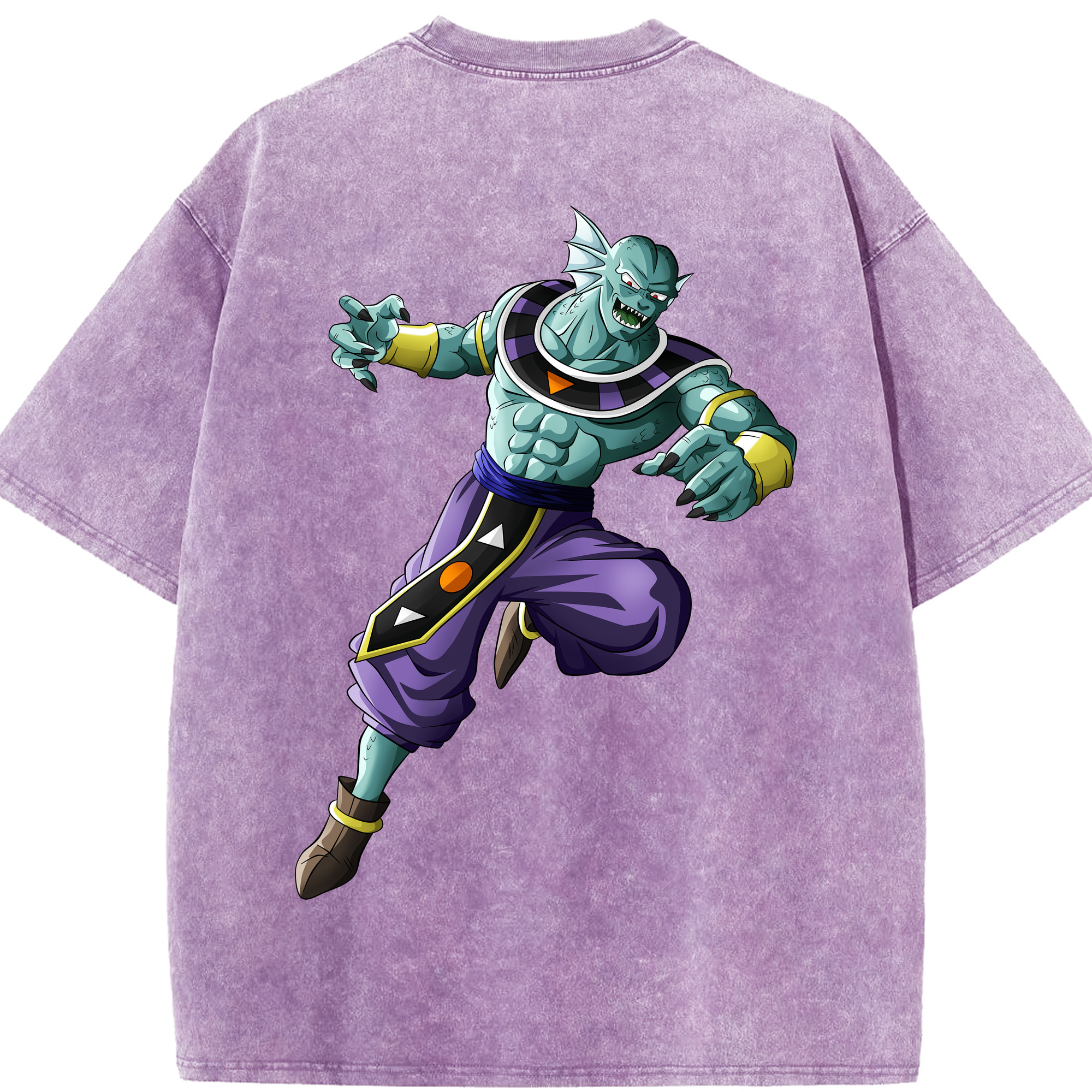 （画像用） ドラゴンボール DRAGON BALL 綿100% ヴィンテージ風 半袖Tシャツ（背面プリント）