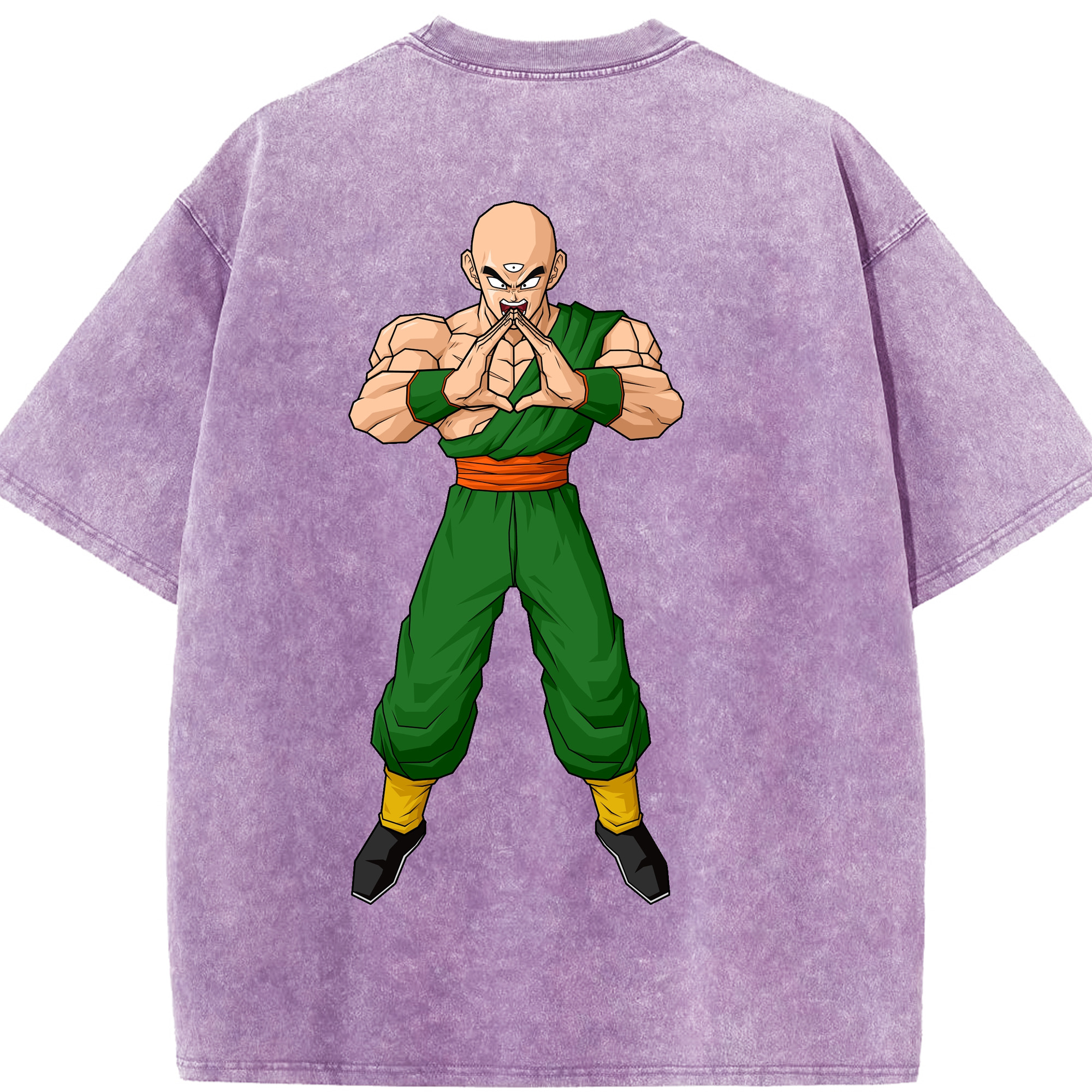 （画像用） ドラゴンボール DRAGON BALL 綿100% ヴィンテージ風 半袖Tシャツ（背面プリント）