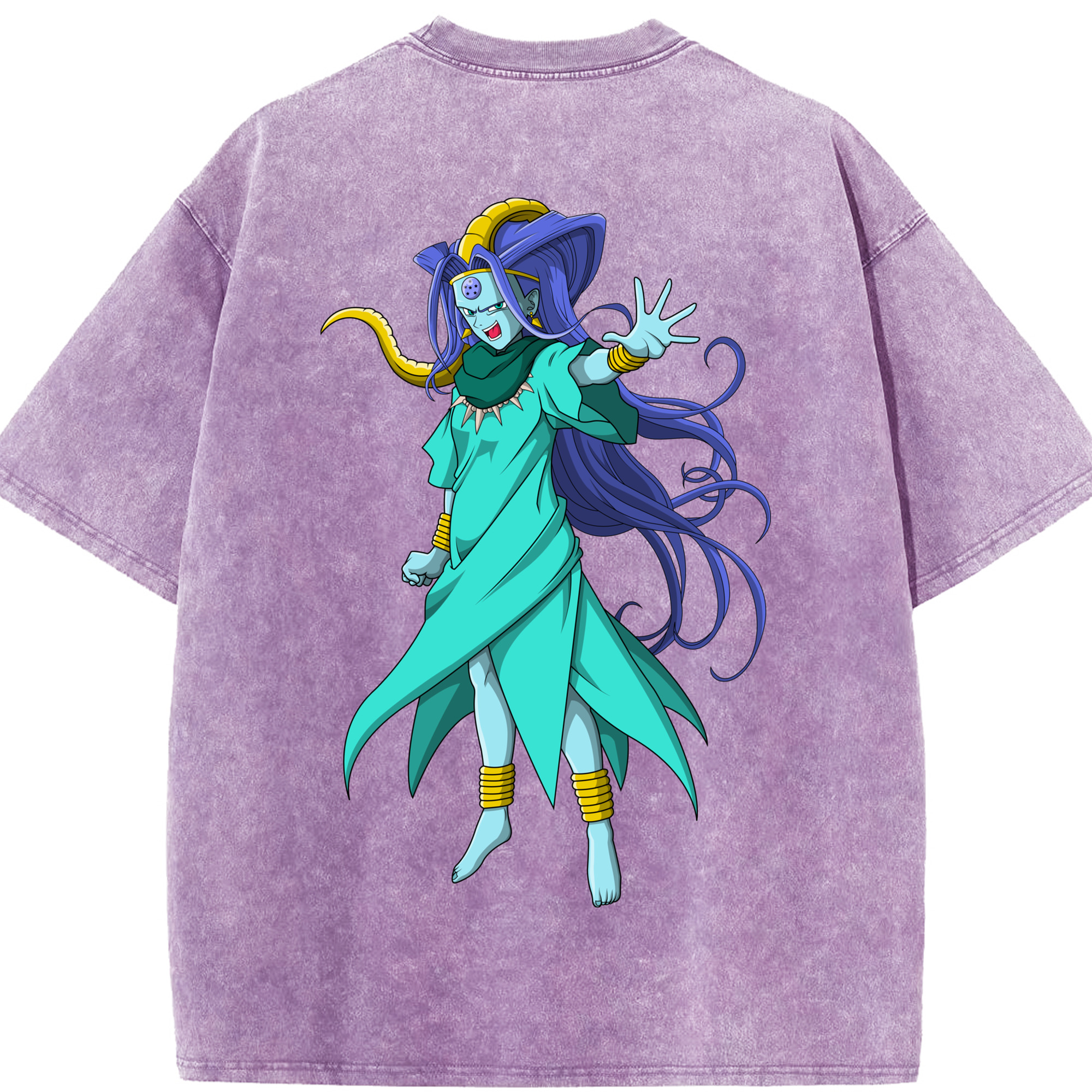 （画像用） ドラゴンボール DRAGON BALL 綿100% ヴィンテージ風 半袖Tシャツ（背面プリント）