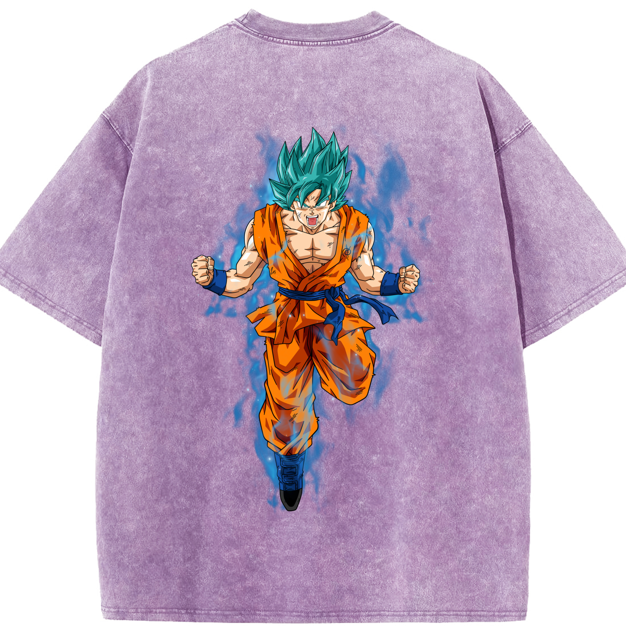 （画像用） ドラゴンボール 孫 悟飯（そんごはん）DRAGON BALL Son Gohan 綿100% ヴィンテージ風 半袖Tシャツ（背面プリント）