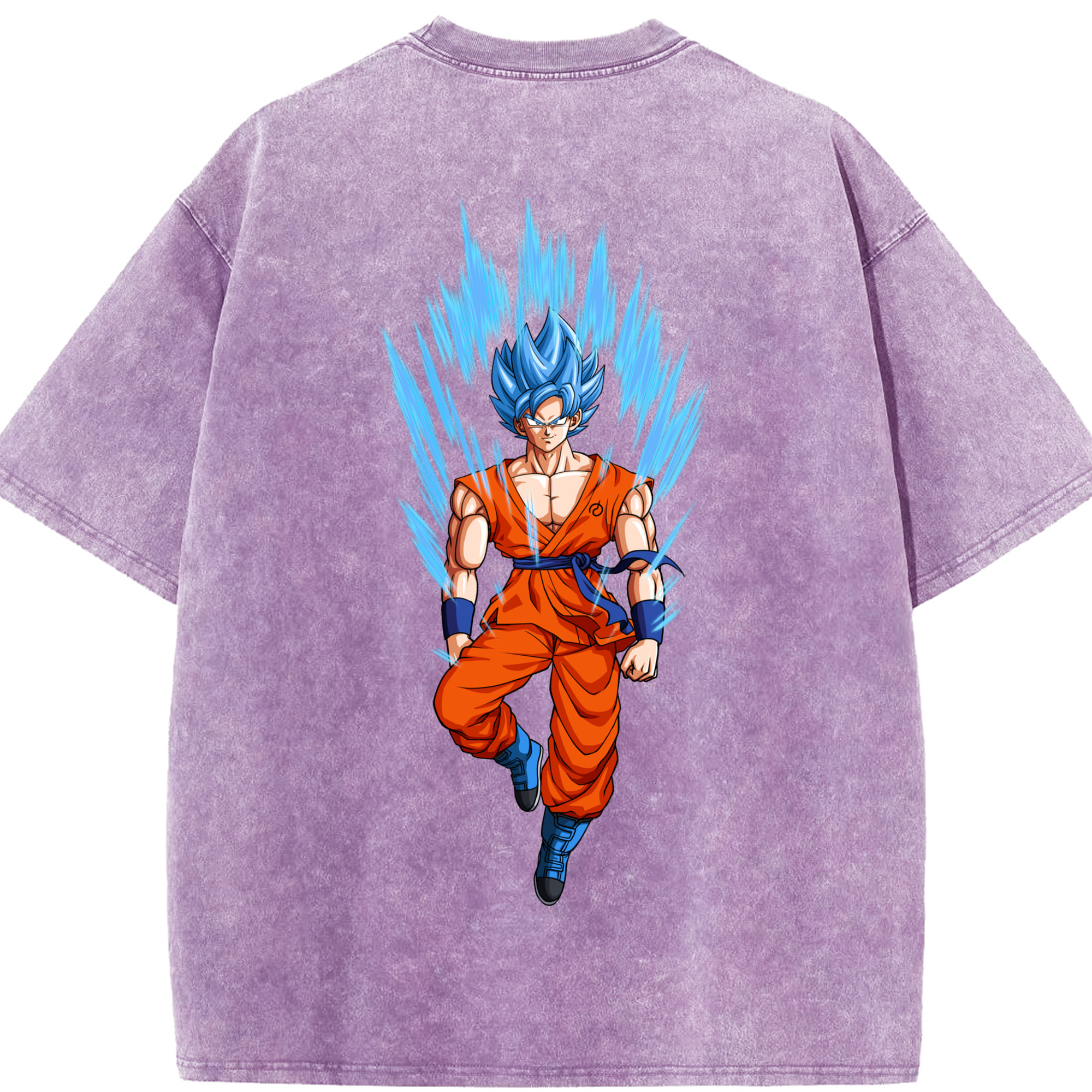 （画像用） ドラゴンボール 孫 悟飯（そんごはん）DRAGON BALL Son Gohan 綿100% ヴィンテージ風 半袖Tシャツ（背面プリント）