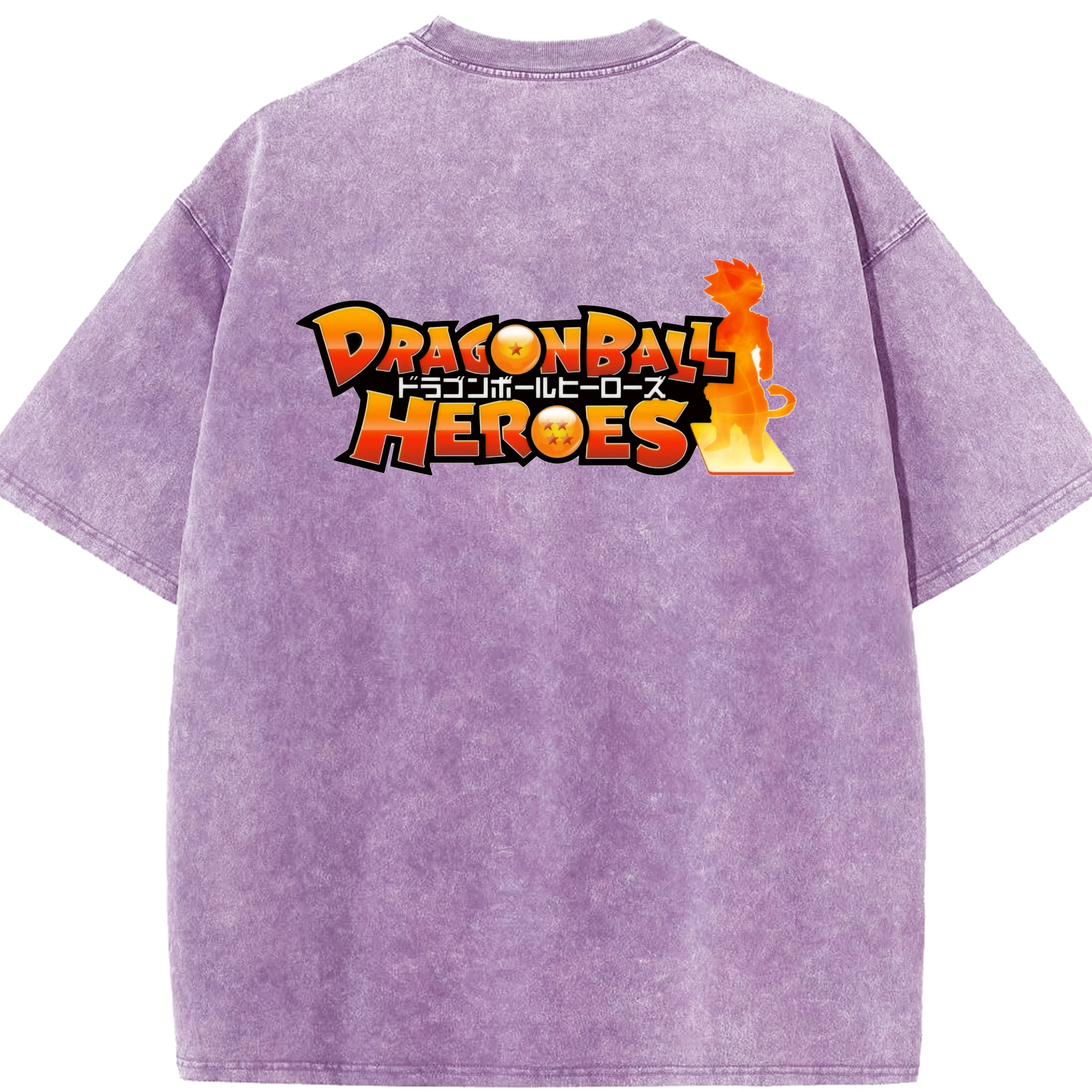 （画像用） ドラゴンボール DRAGON BALL 綿100% ヴィンテージ風 半袖Tシャツ（背面プリント）