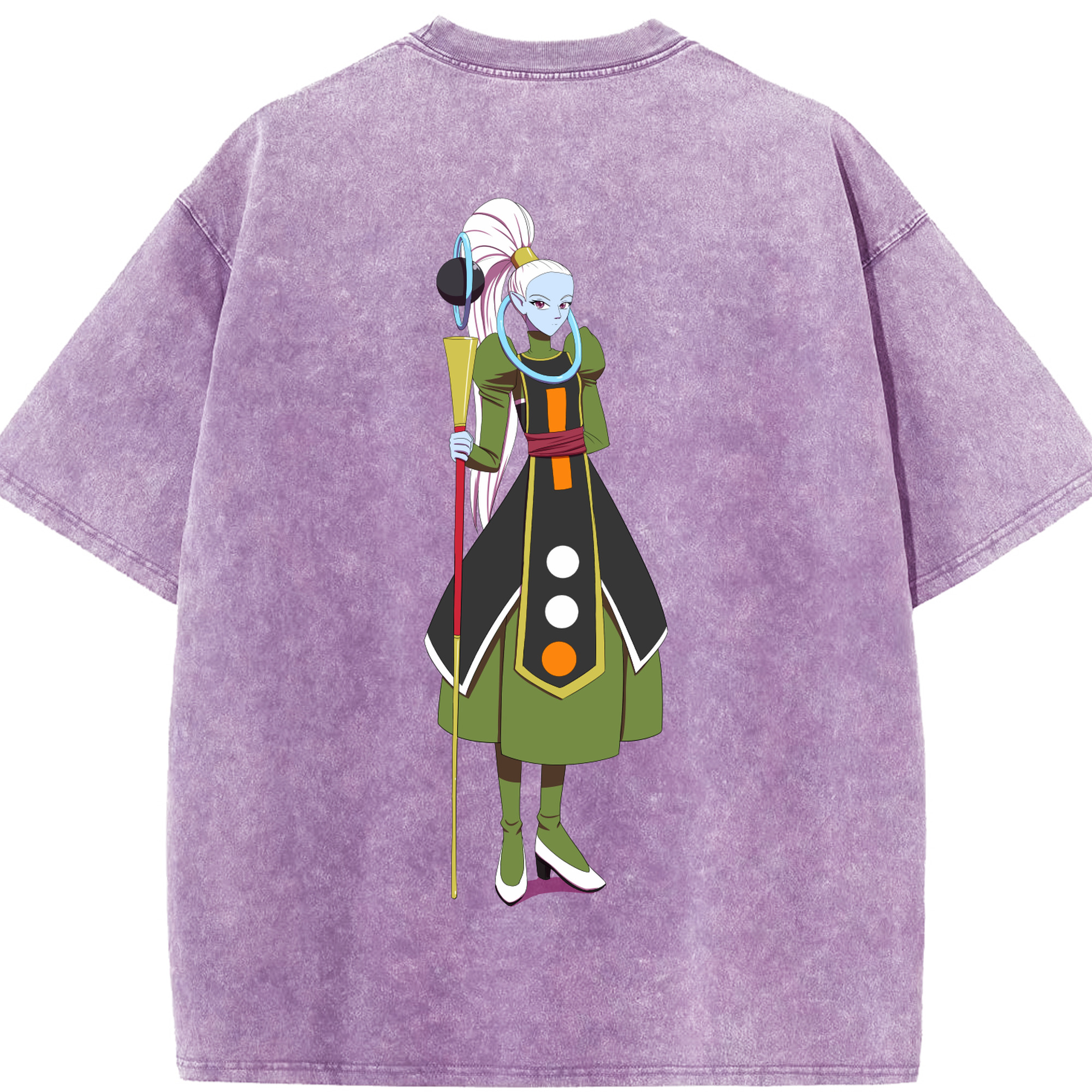 （画像用） ドラゴンボール DRAGON BALL 綿100% ヴィンテージ風 半袖Tシャツ（背面プリント）