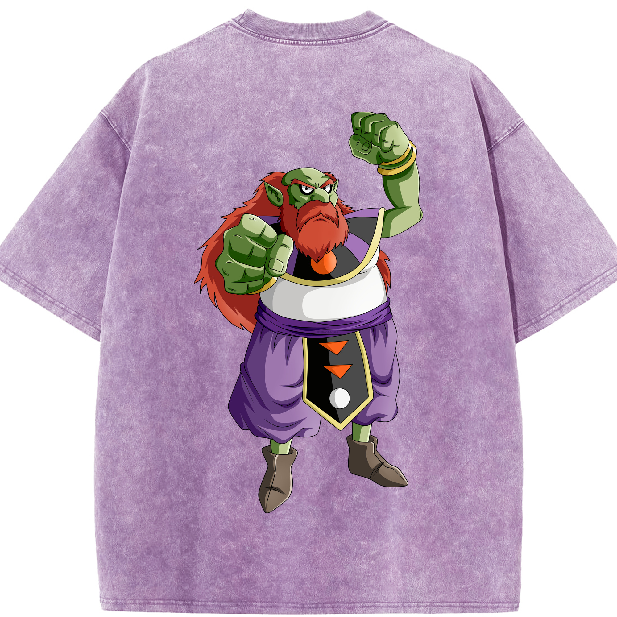 （画像用） ドラゴンボール DRAGON BALL 綿100% ヴィンテージ風 半袖Tシャツ（背面プリント）