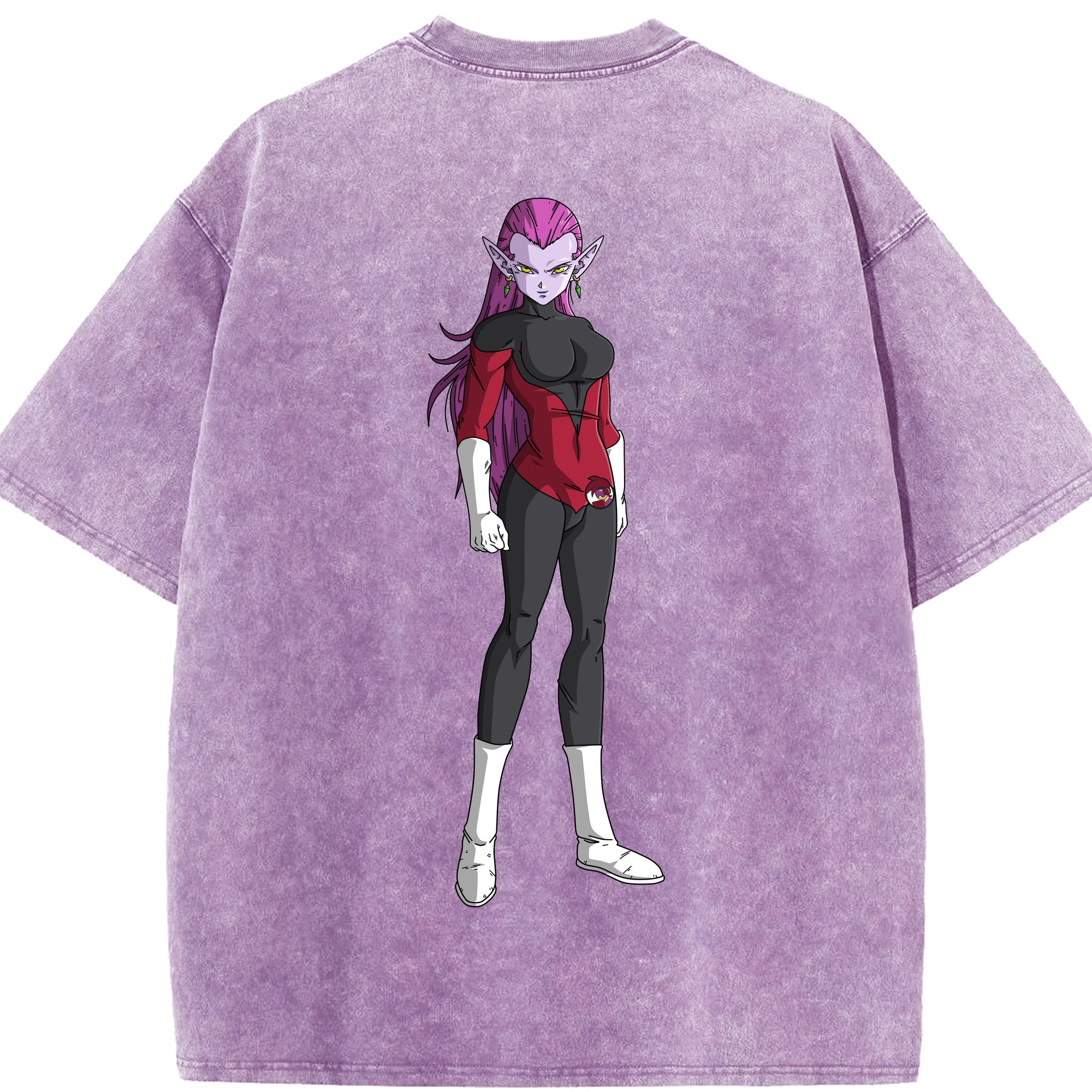 （画像用） ドラゴンボール DRAGON BALL 綿100% ヴィンテージ風 半袖Tシャツ（背面プリント）