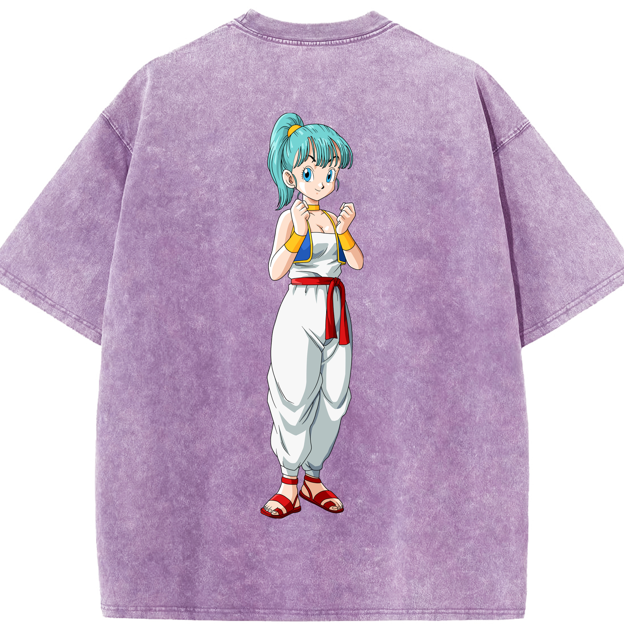 （画像用） ドラゴンボール DRAGON BALL 綿100% ヴィンテージ風 半袖Tシャツ（背面プリント）