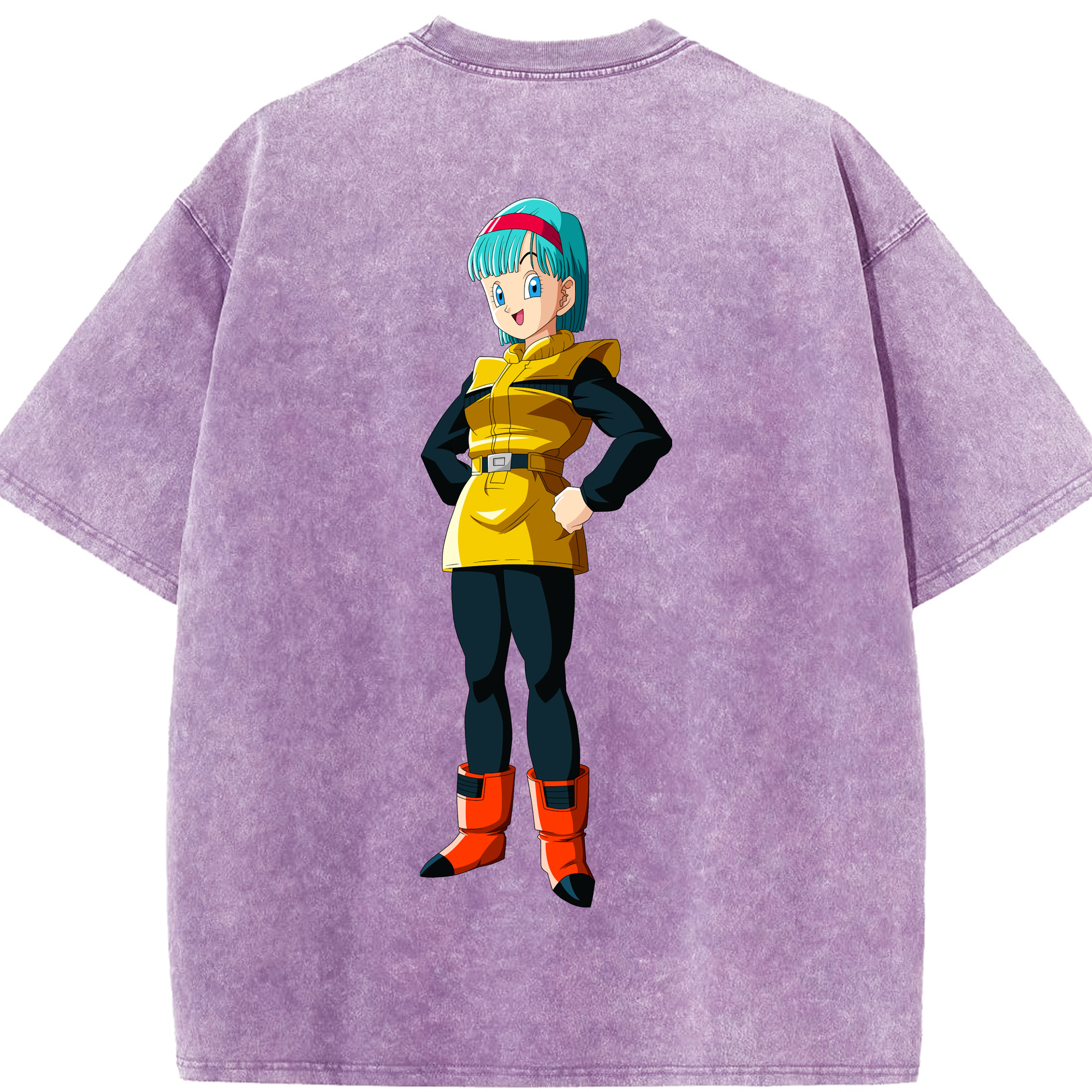 （画像用） ドラゴンボール DRAGON BALL 綿100% ヴィンテージ風 半袖Tシャツ（背面プリント）