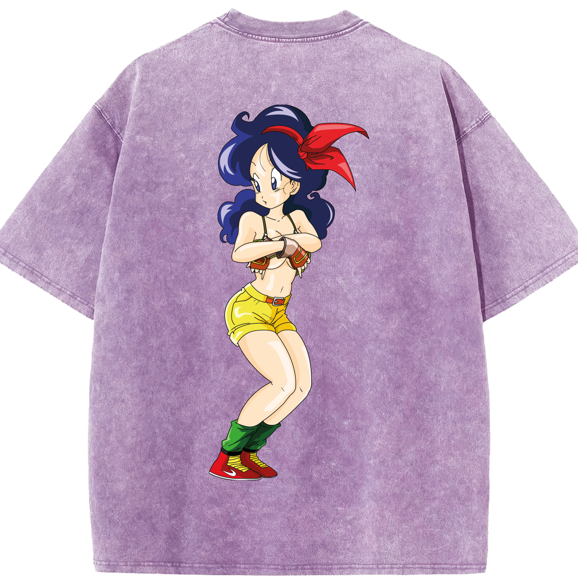 （画像用） ドラゴンボール DRAGON BALL 綿100% ヴィンテージ風 半袖Tシャツ（背面プリント）