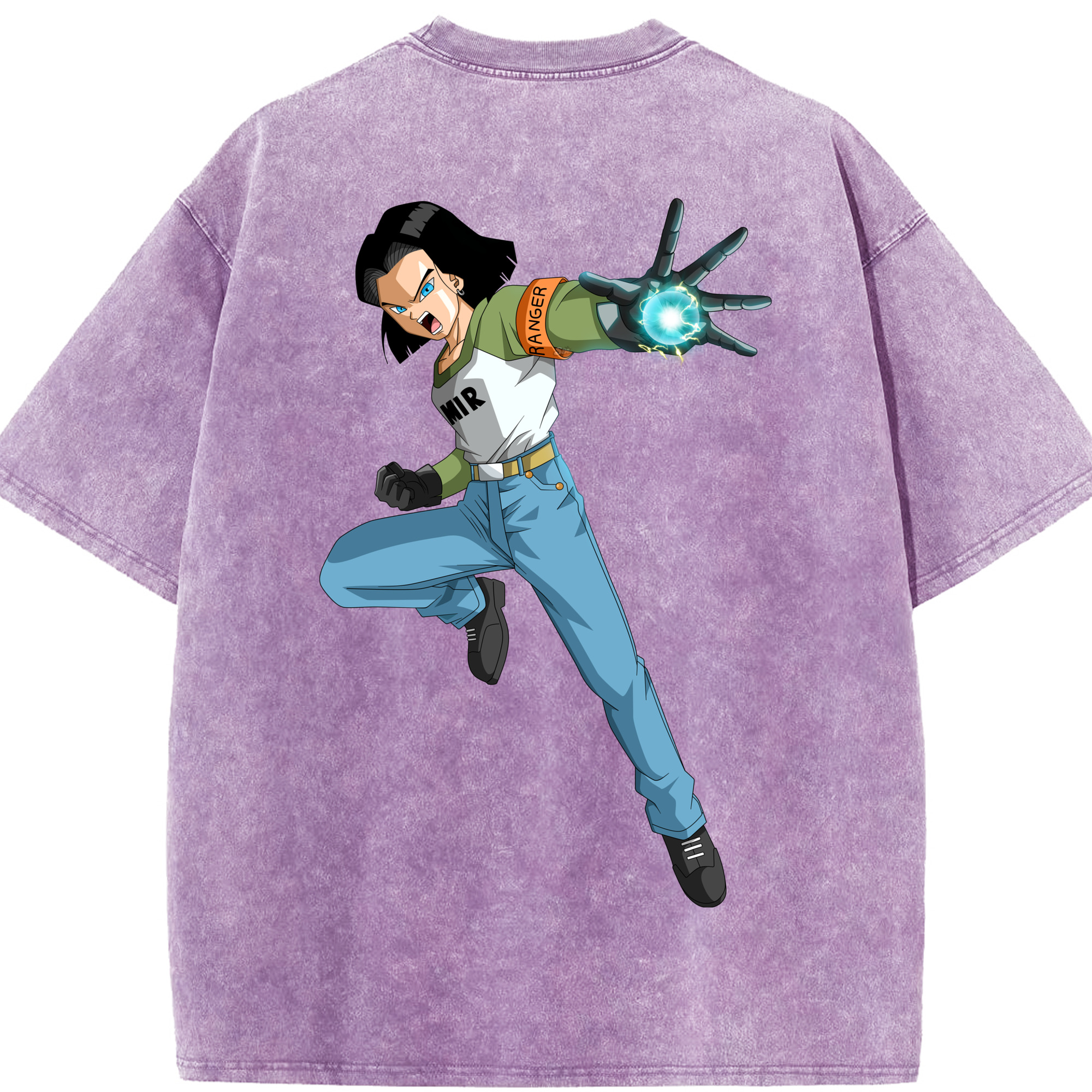 （画像用） ドラゴンボール DRAGON BALL 綿100% ヴィンテージ風 半袖Tシャツ（背面プリント）