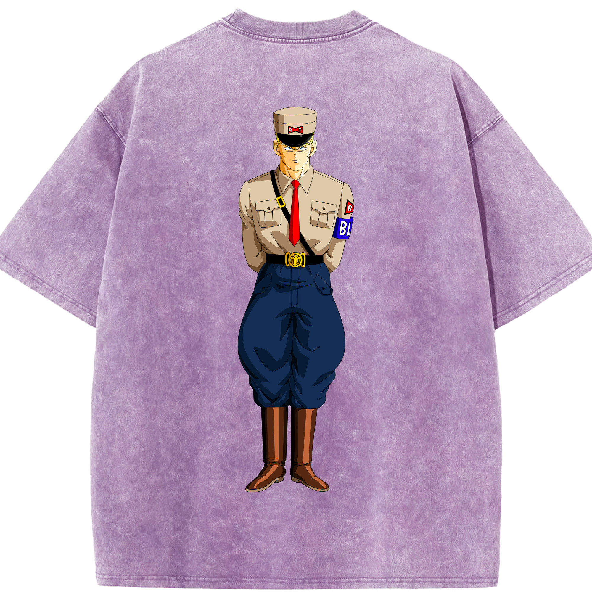 （画像用） ドラゴンボール DRAGON BALL 綿100% ヴィンテージ風 半袖Tシャツ（背面プリント）
