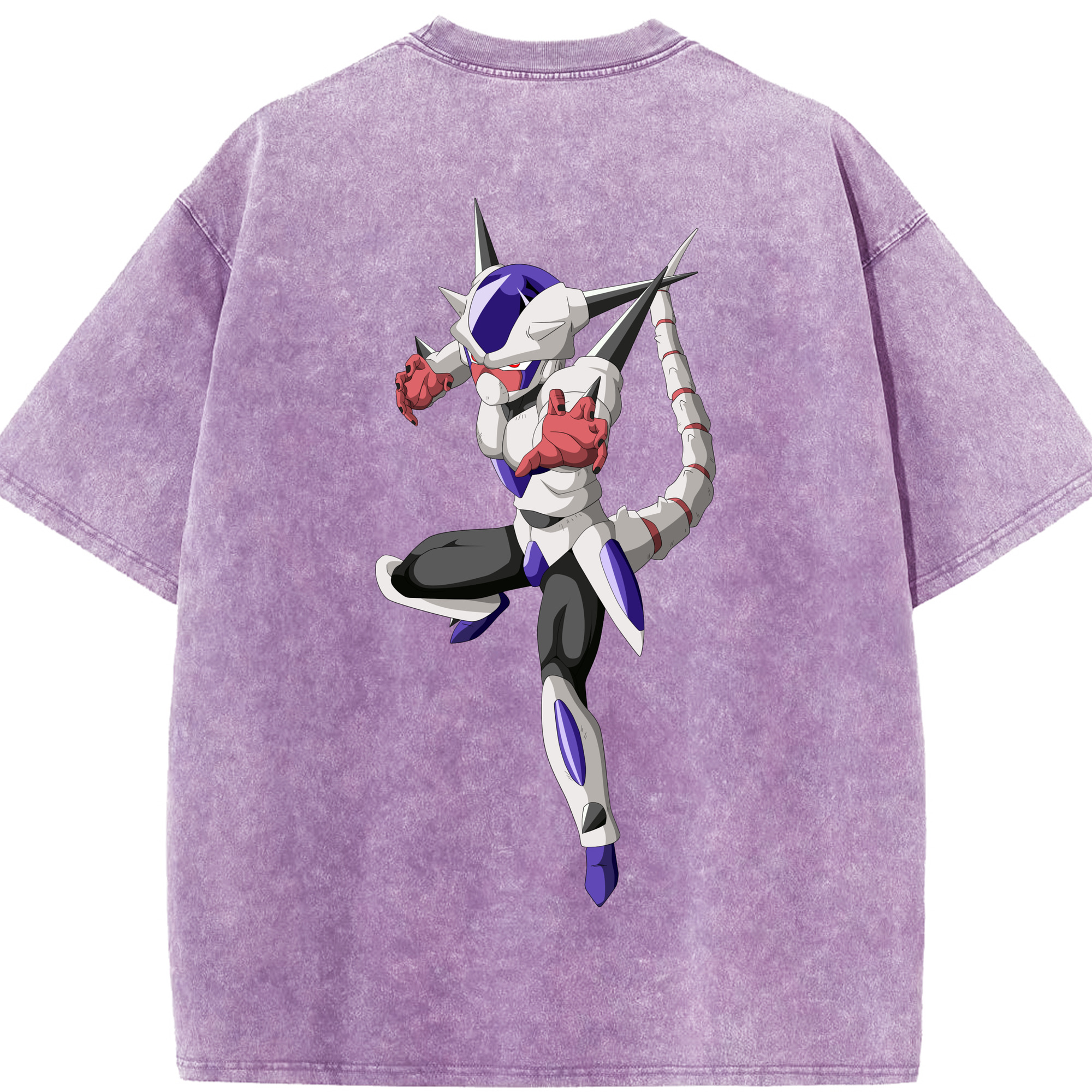 （画像用） ドラゴンボール クリーサ DRAGON BALL Kulisa 綿100% ヴィンテージ風 半袖Tシャツ（背面プリント）