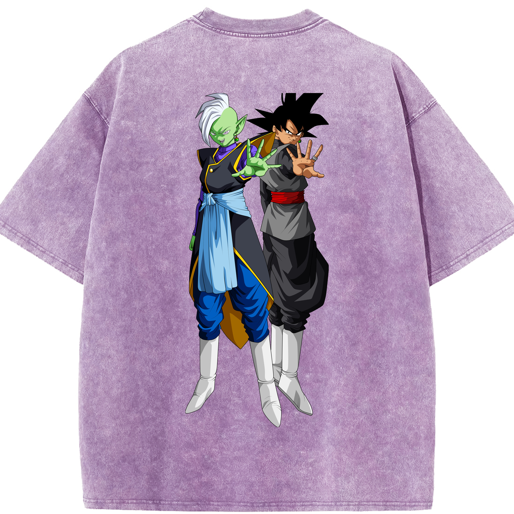 （画像用） ドラゴンボール DRAGON BALL 綿100% ヴィンテージ風 半袖Tシャツ（背面プリント）