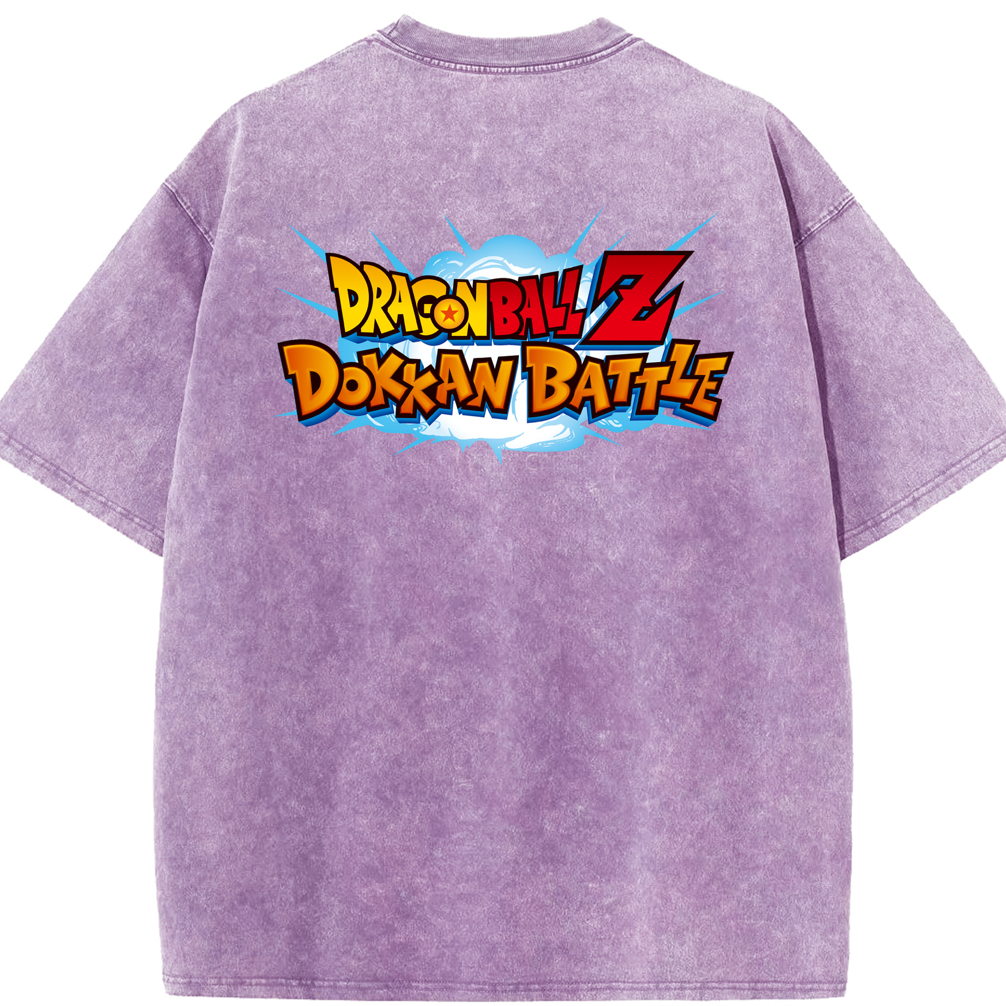 （画像用） ドラゴンボール DRAGON BALL 綿100% ヴィンテージ風 半袖Tシャツ（背面プリント）