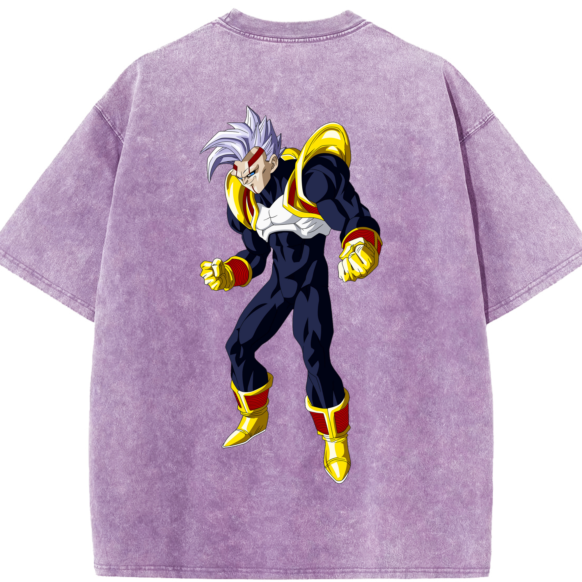（画像用） ドラゴンボール DRAGON BALL 綿100% ヴィンテージ風 半袖Tシャツ（背面プリント）