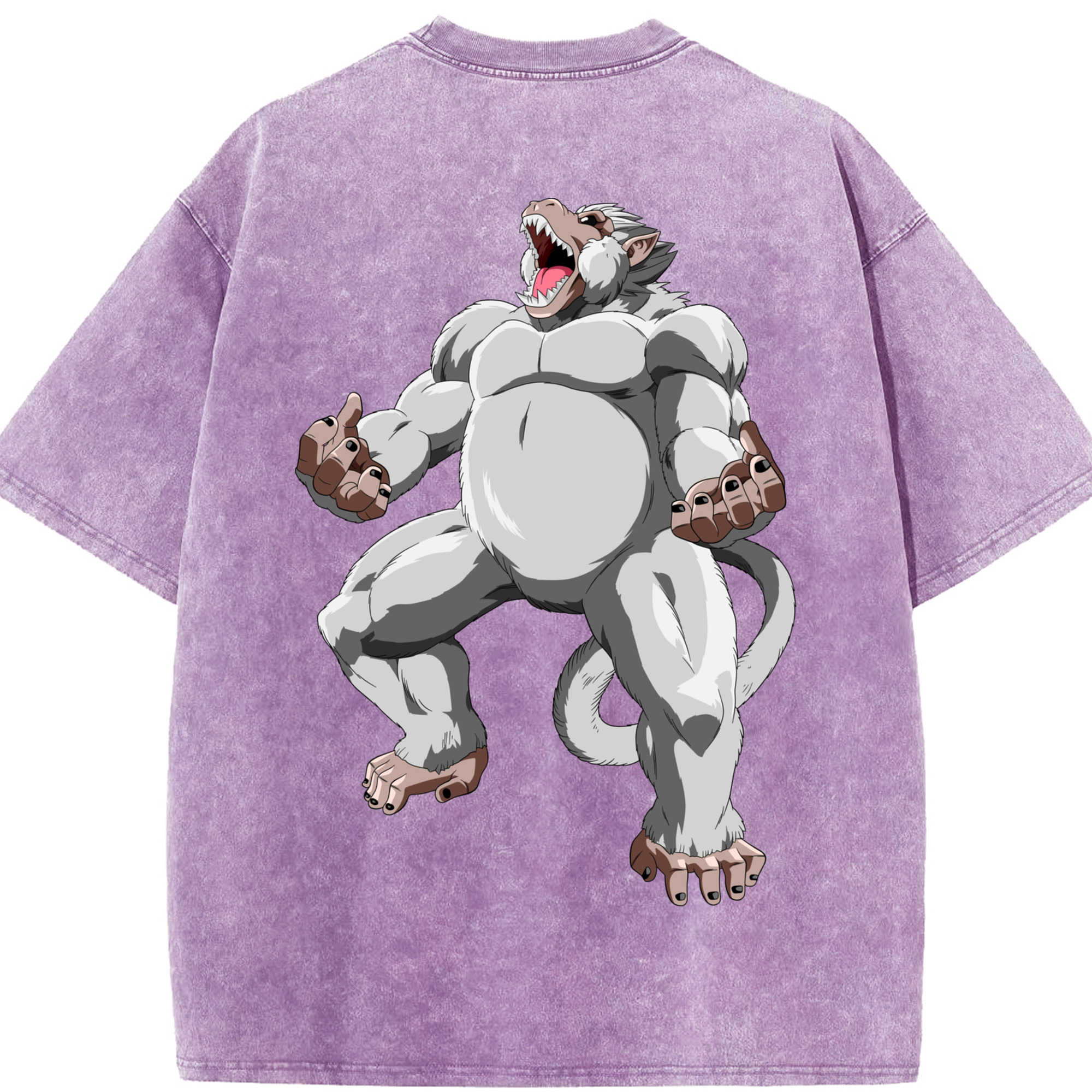 （画像用） ドラゴンボール DRAGON BALL 綿100% ヴィンテージ風 半袖Tシャツ（背面プリント）