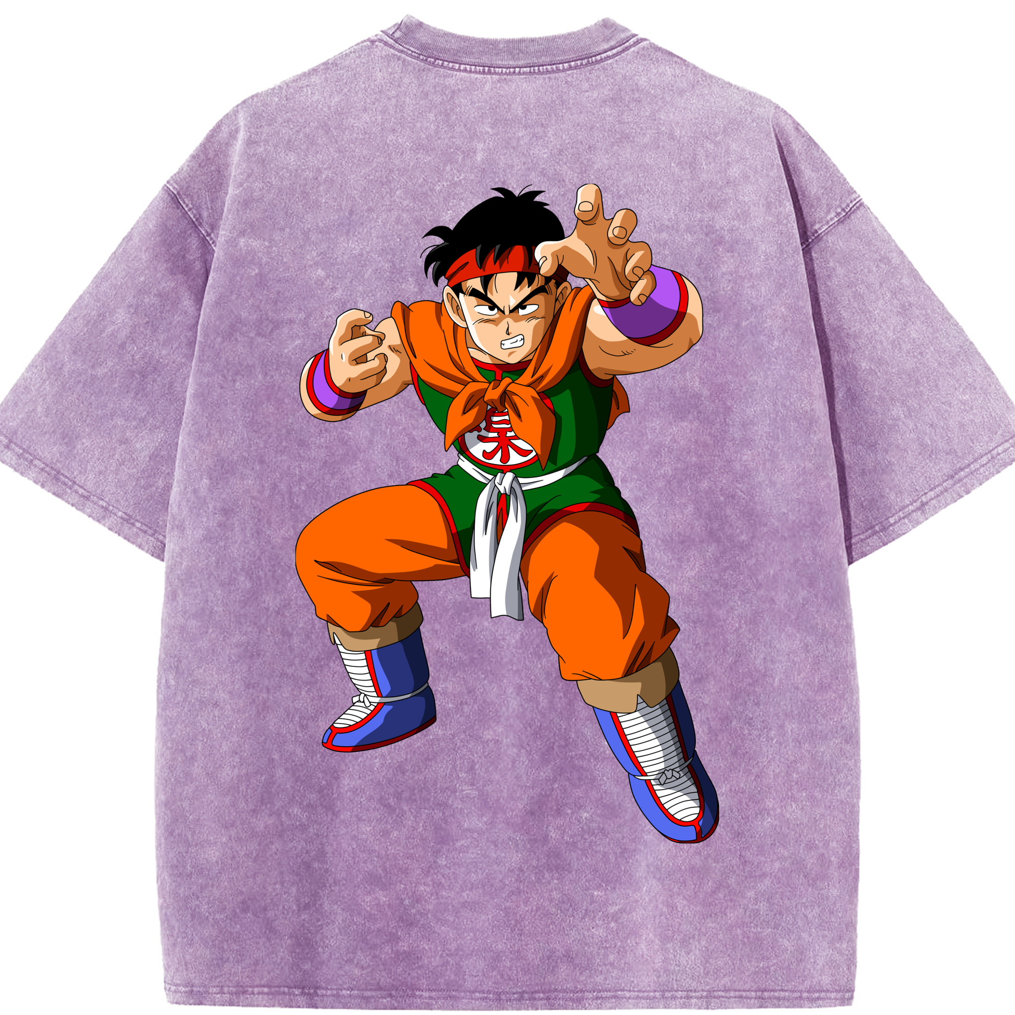 （画像用） ドラゴンボール DRAGON BALL 綿100% ヴィンテージ風 半袖Tシャツ（背面プリント）