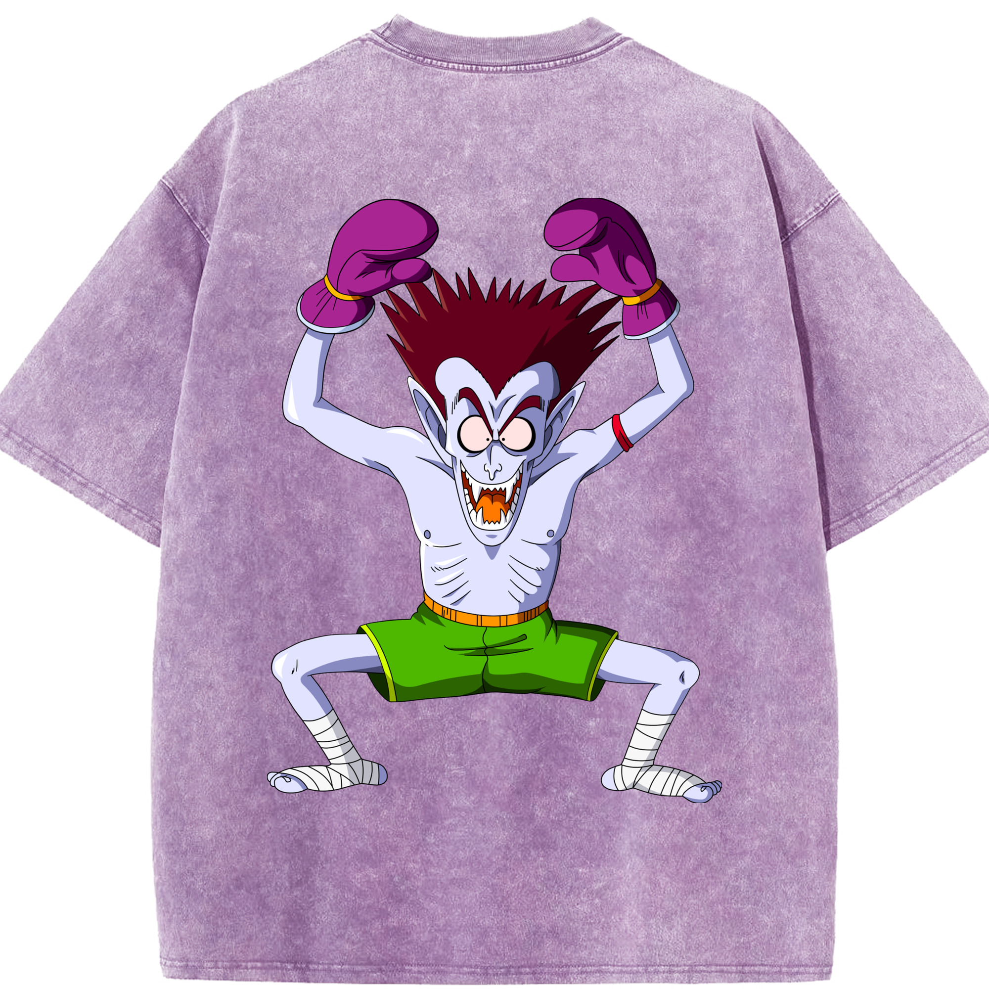 （画像用） ドラゴンボール DRAGON BALL 綿100% ヴィンテージ風 半袖Tシャツ（背面プリント）