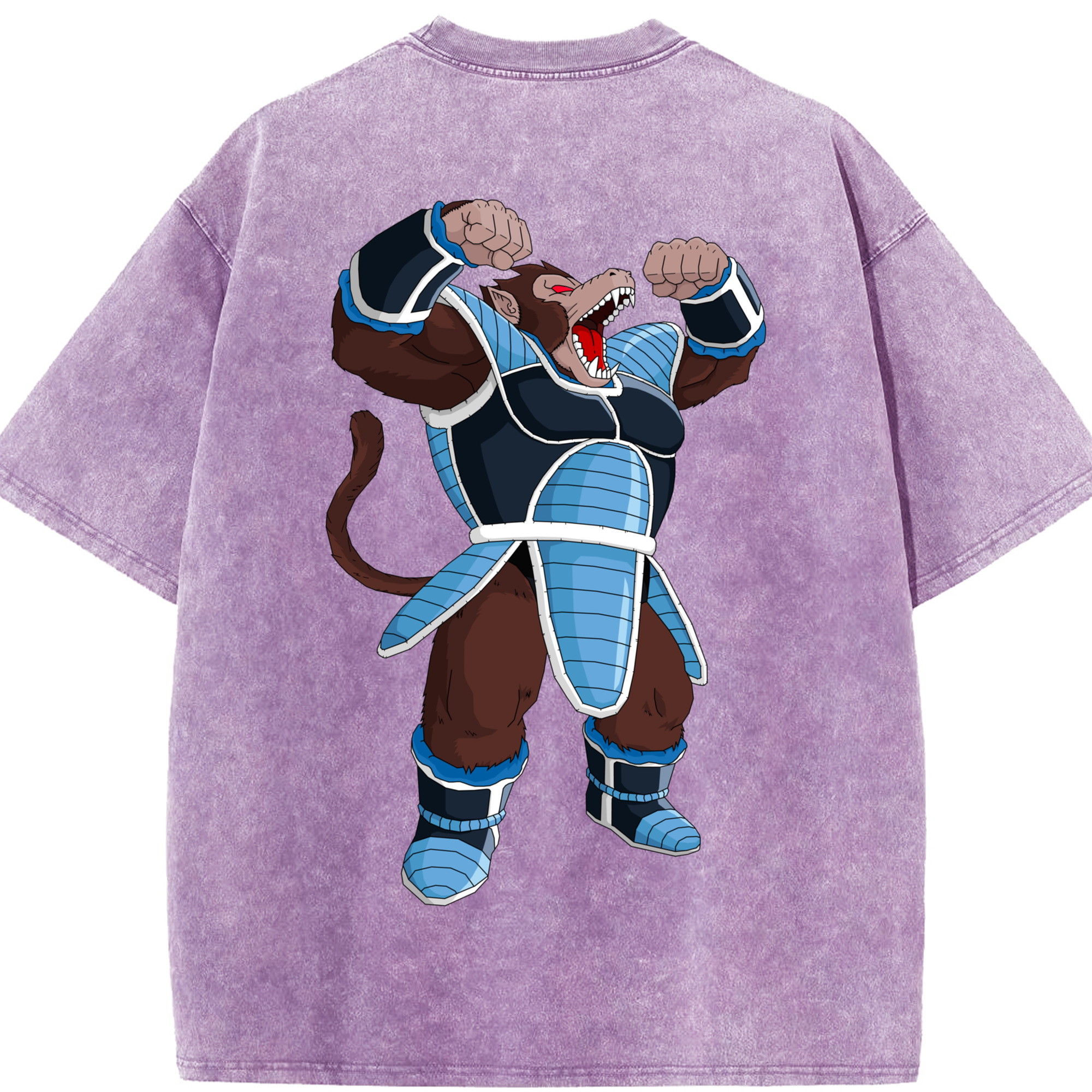 （画像用） ドラゴンボール DRAGON BALL 綿100% ヴィンテージ風 半袖Tシャツ（背面プリント）