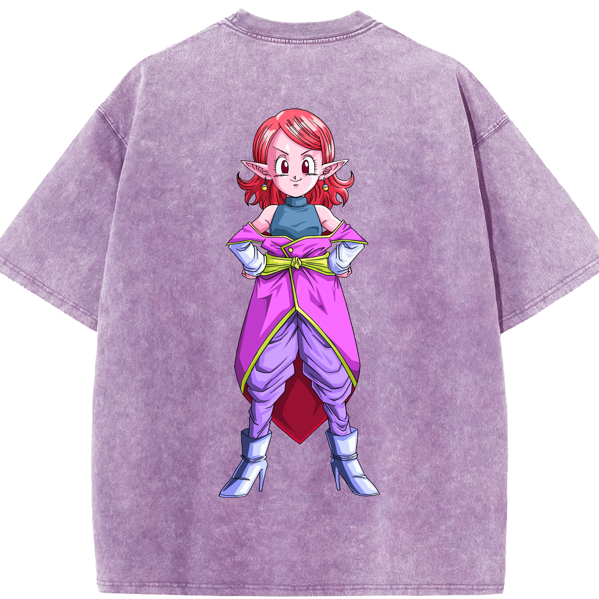 （画像用） ドラゴンボール DRAGON BALL 綿100% ヴィンテージ風 半袖Tシャツ（背面プリント）