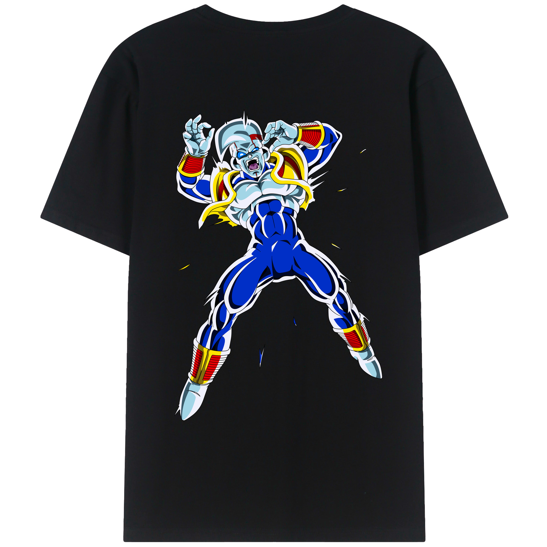 （画像用） ドラゴンボール DRAGON BALL 綿100％ メンズ半袖Tシャツ（バックプリント） 通気性