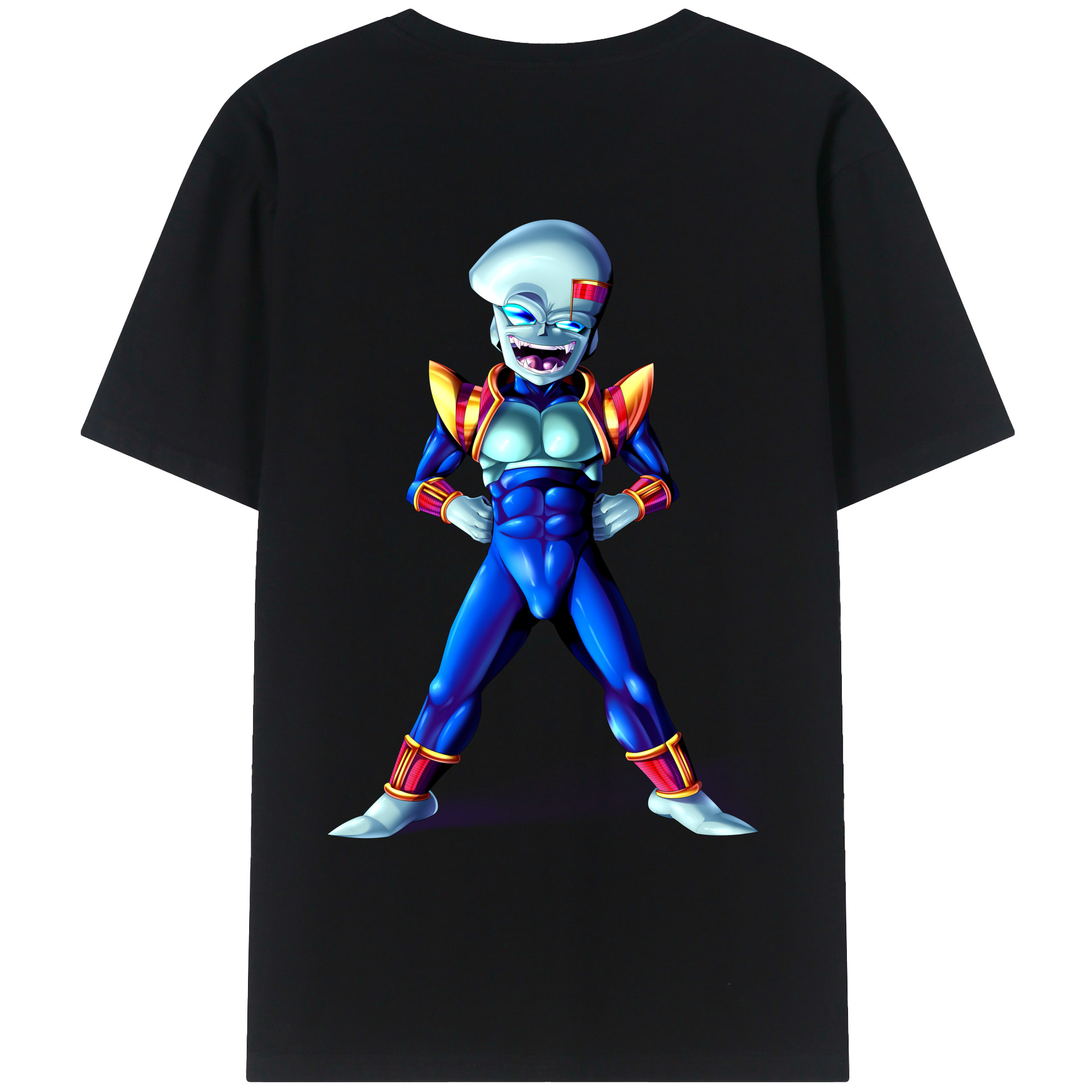 （画像用） ドラゴンボール DRAGON BALL 綿100％ メンズ半袖Tシャツ（バックプリント） 通気性
