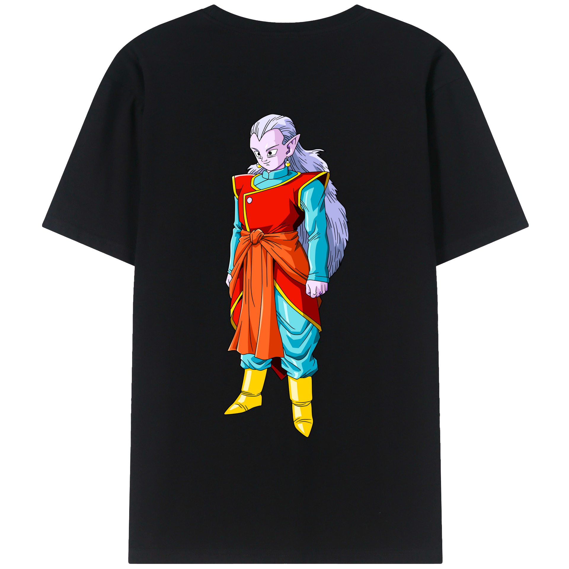（画像用） ドラゴンボール DRAGON BALL 綿100％ メンズ半袖Tシャツ（バックプリント） 通気性