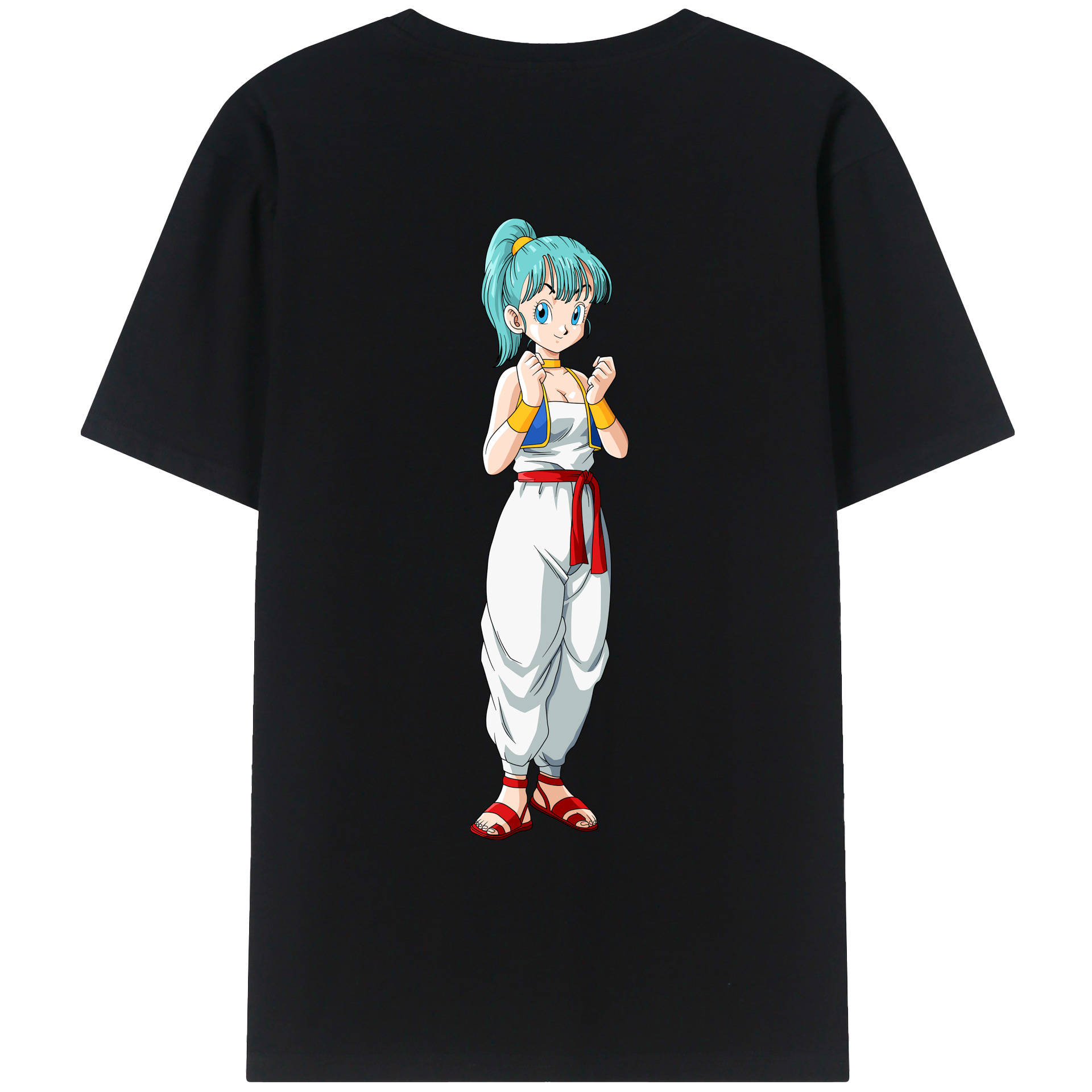 （画像用） ドラゴンボール DRAGON BALL 綿100％ メンズ半袖Tシャツ（バックプリント） 通気性